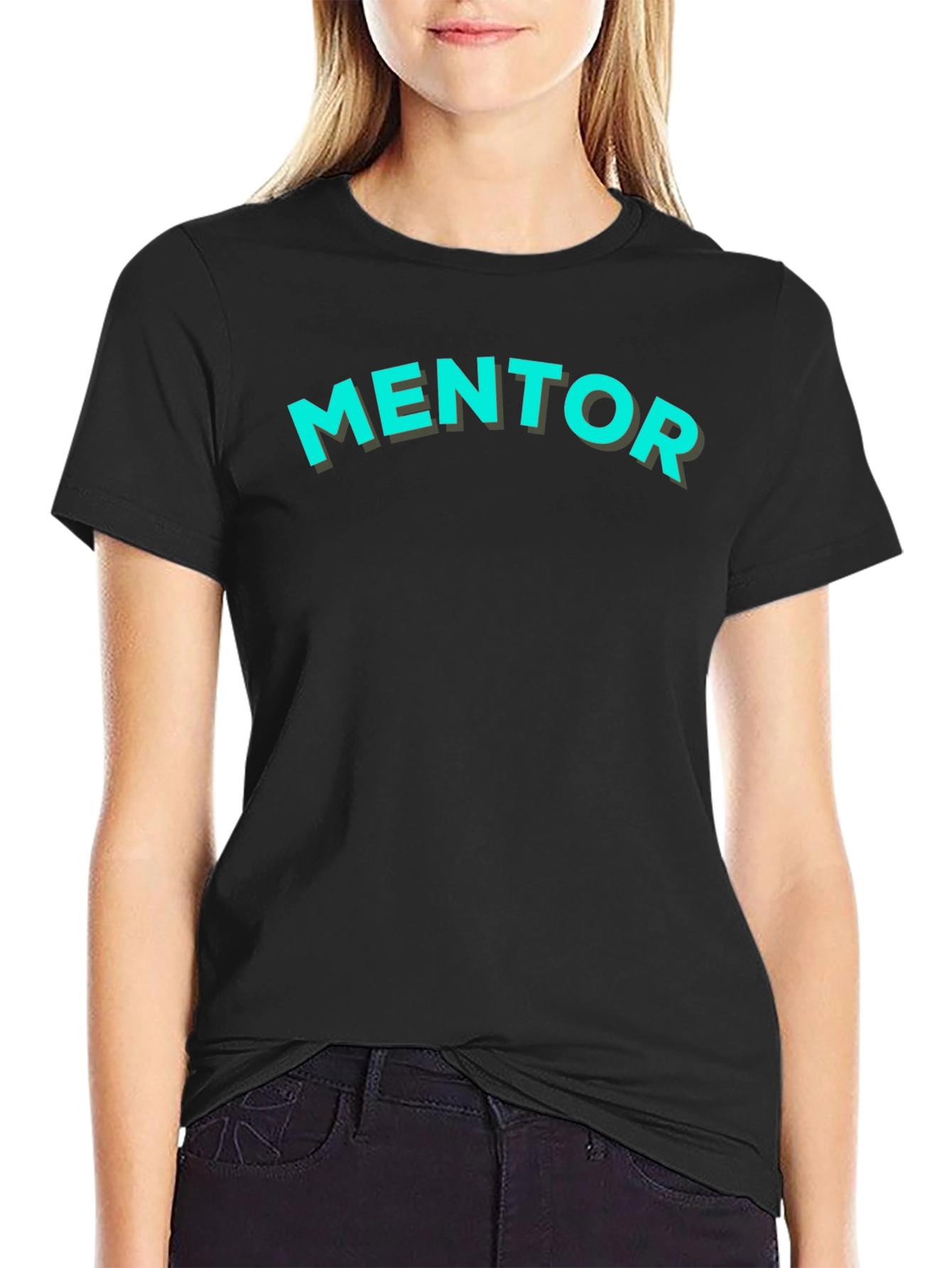 Black Mentor Graphic Tee - Classic Black view 2