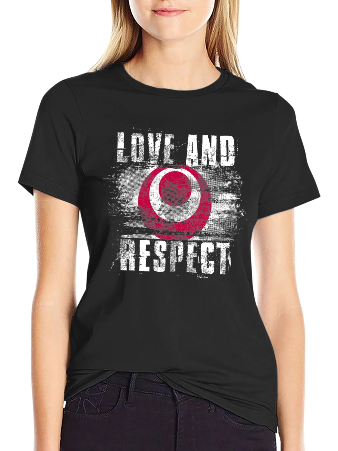 Black Love & Respect Graphic Tee view 2
