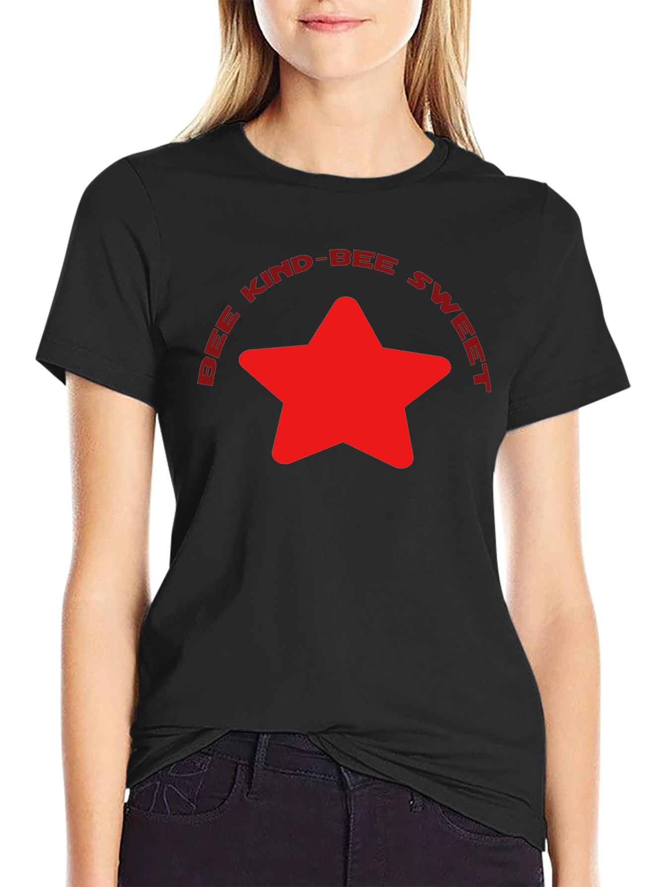 Black Bee Kind-Bee Sweet Star Graphic Tee view 2
