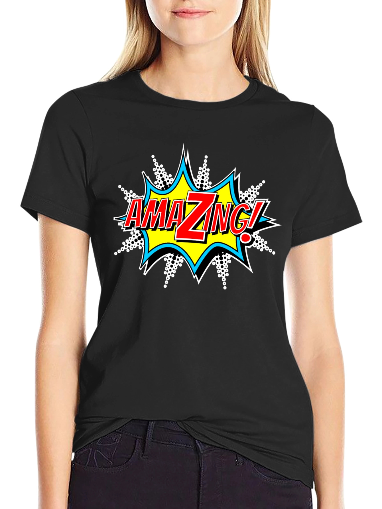 Amazing Comic Style Graphic T-Shirt - 2