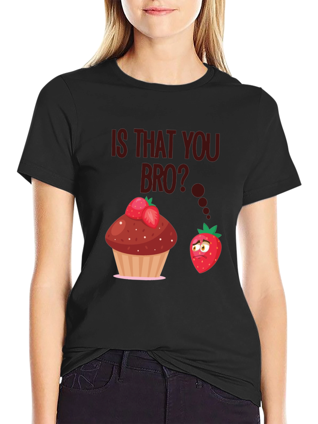 Black Is That You Bro T-Shirt view 2