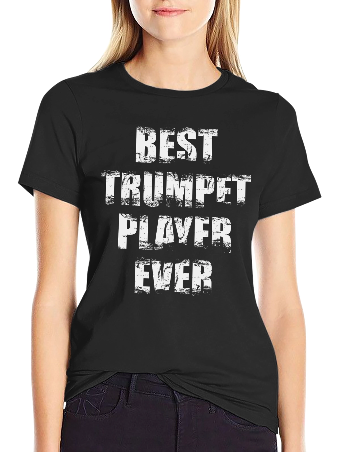 Black Best Trumpet Player Ever T-Shirt view 2