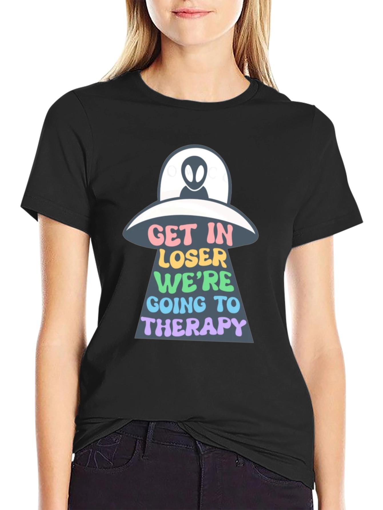 Get In Loser UFO T-Shirt - 2