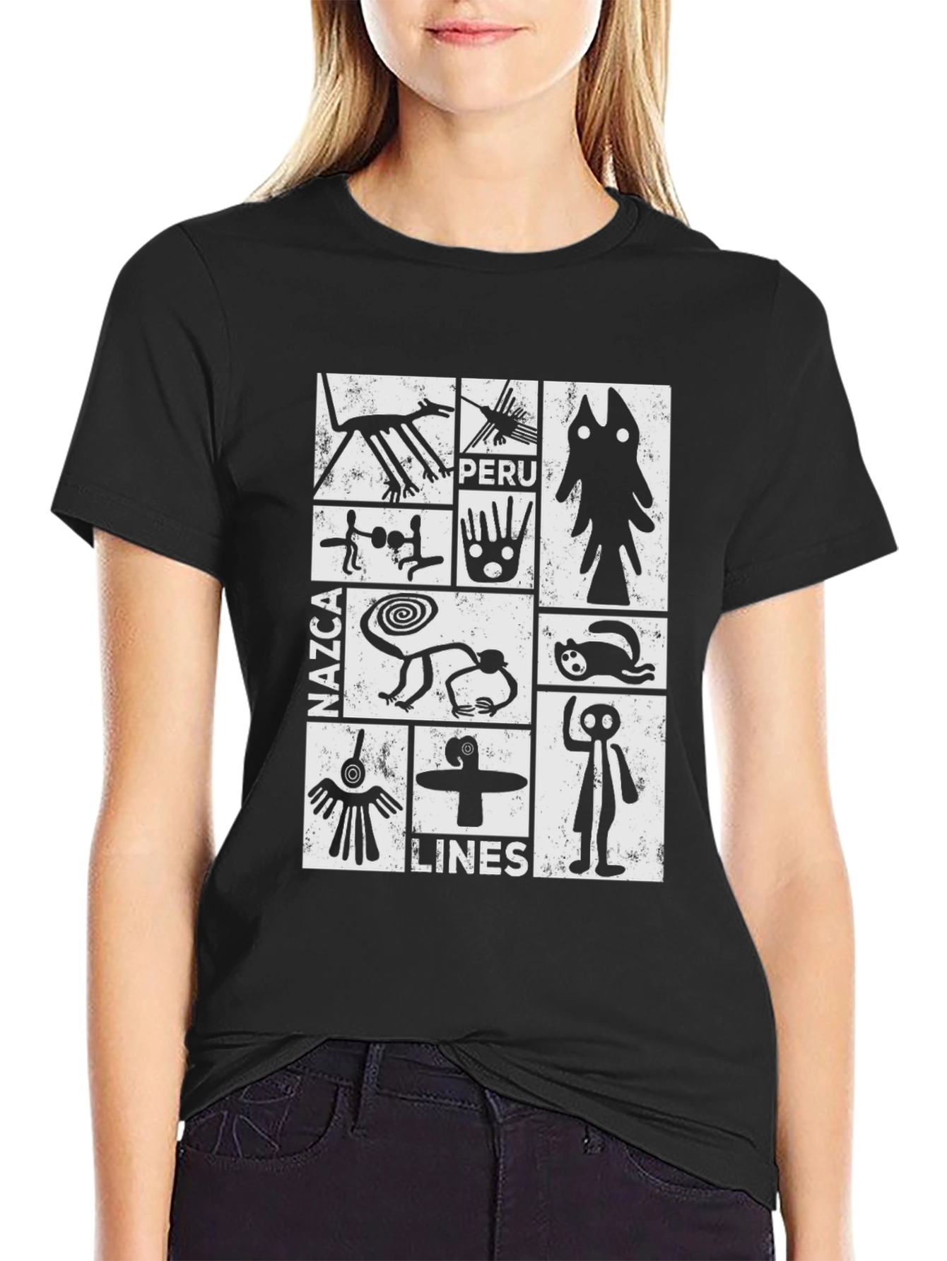 Nazca Lines Peru Graphic T-Shirt - 2