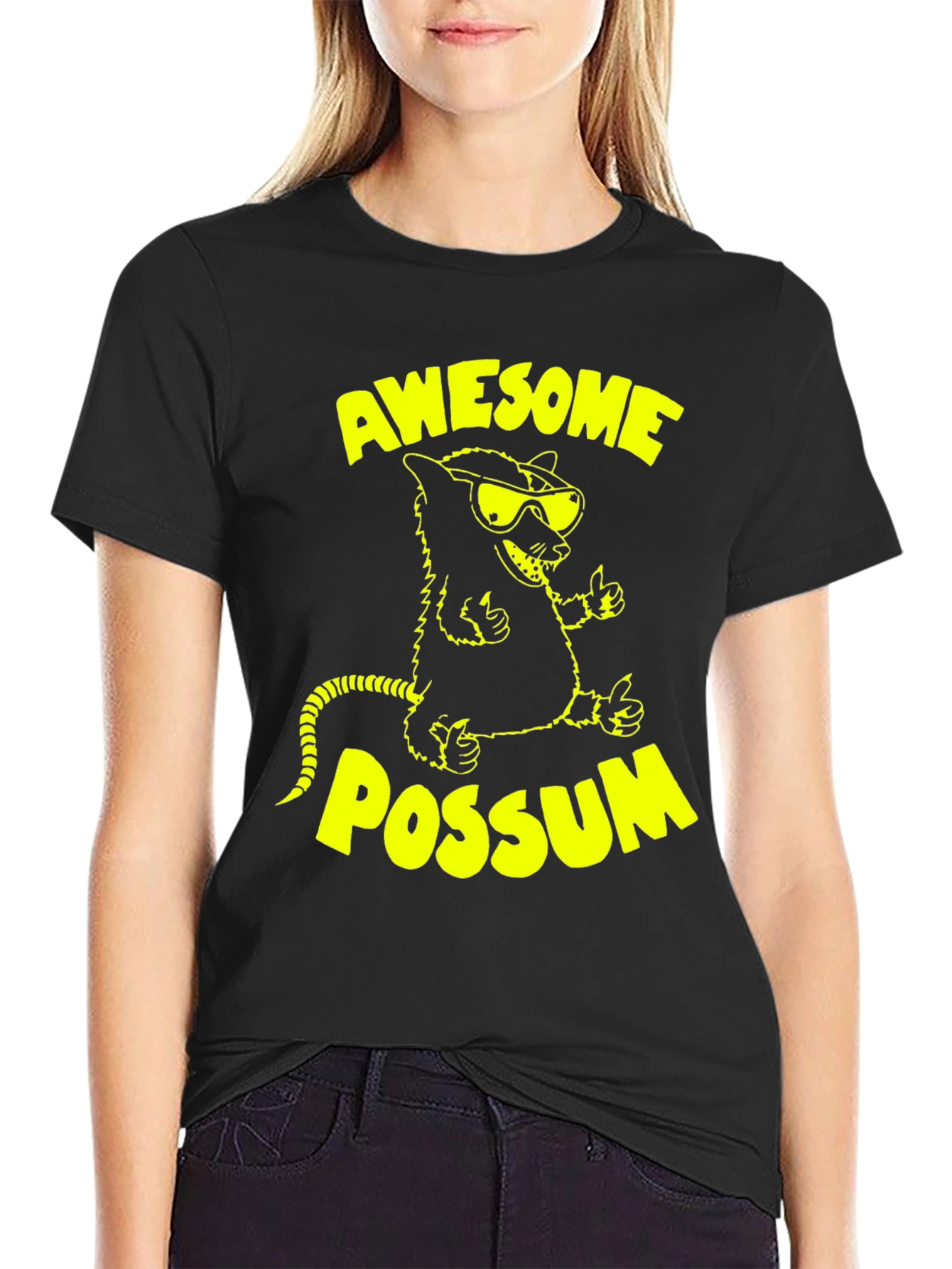 Awesome Possum Graphic T-Shirt - 2