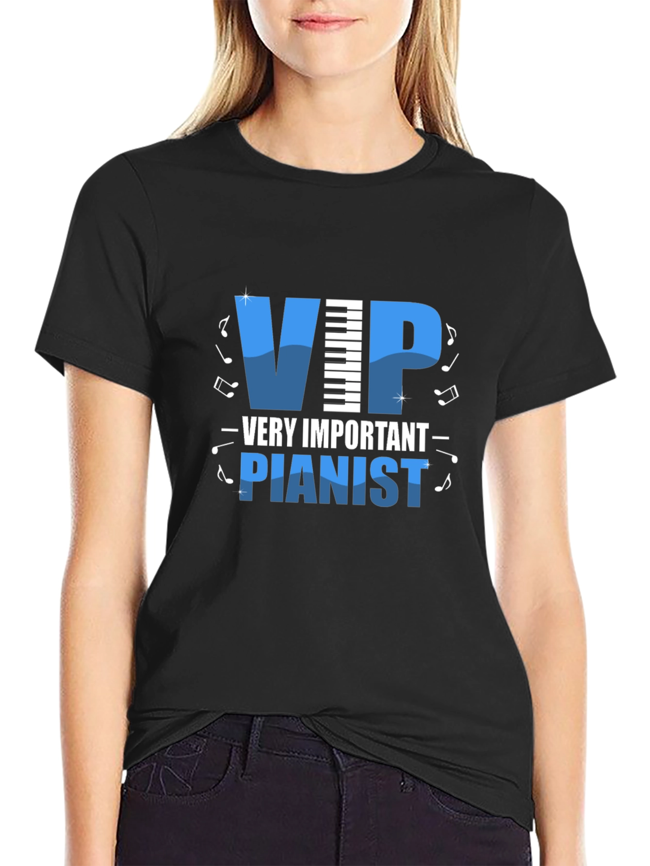 Very Important Pianist Graphic T-Shirt - 2