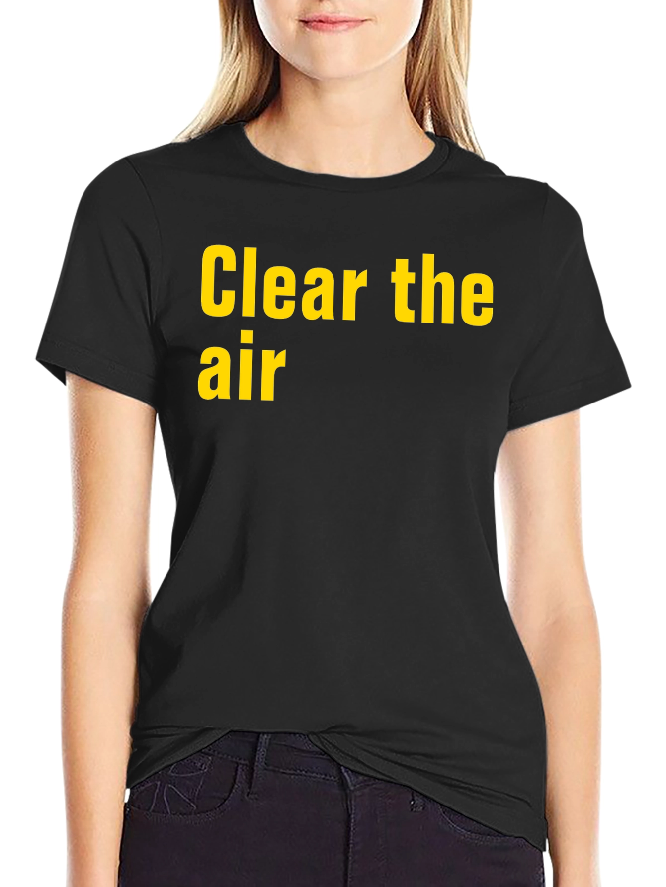 Black Clear The Air Black T-Shirt view 2