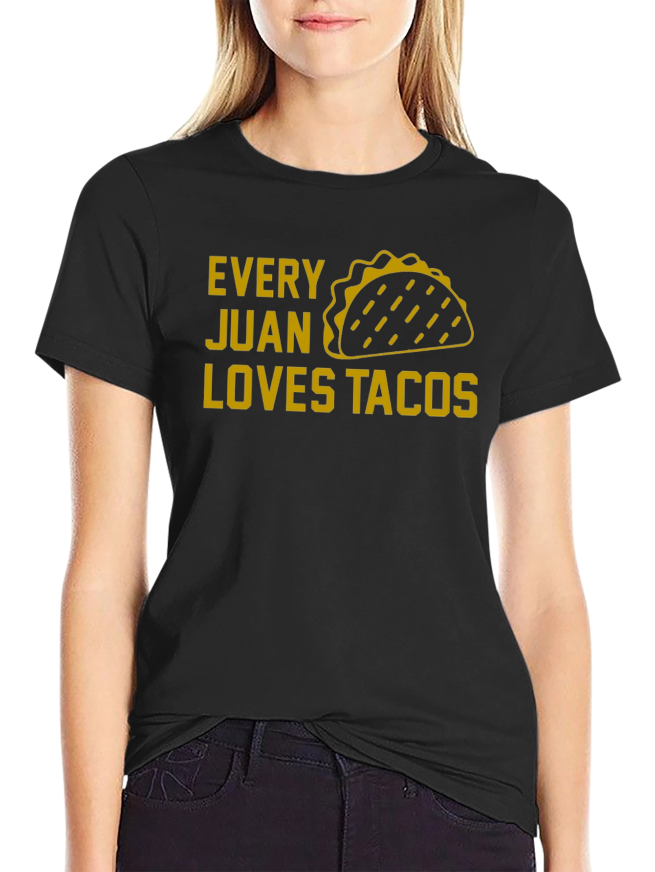 Black Every Juan Loves Tacos Graphic Tee view 2
