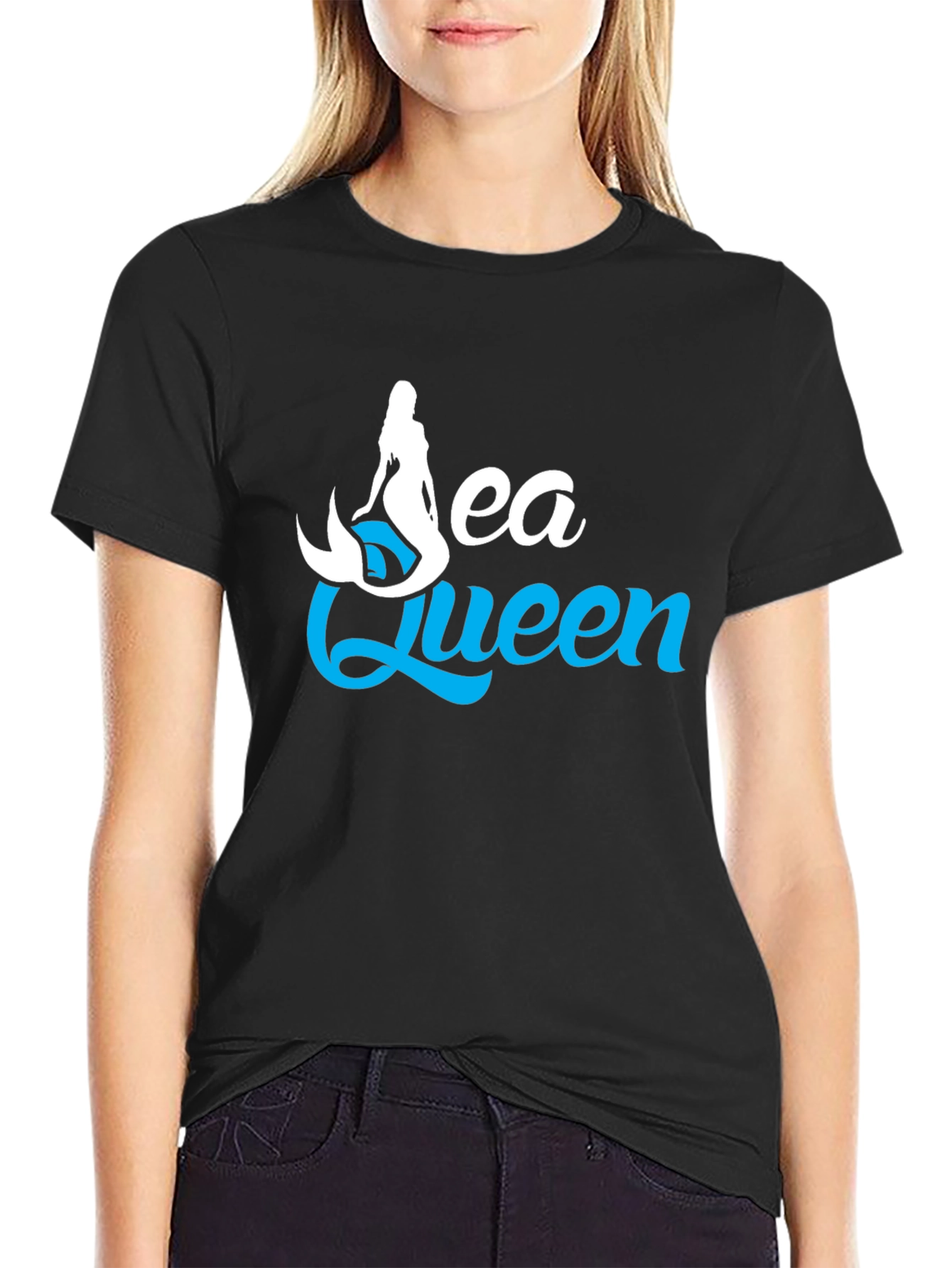Black Sea Queen Graphic T-Shirt view 2