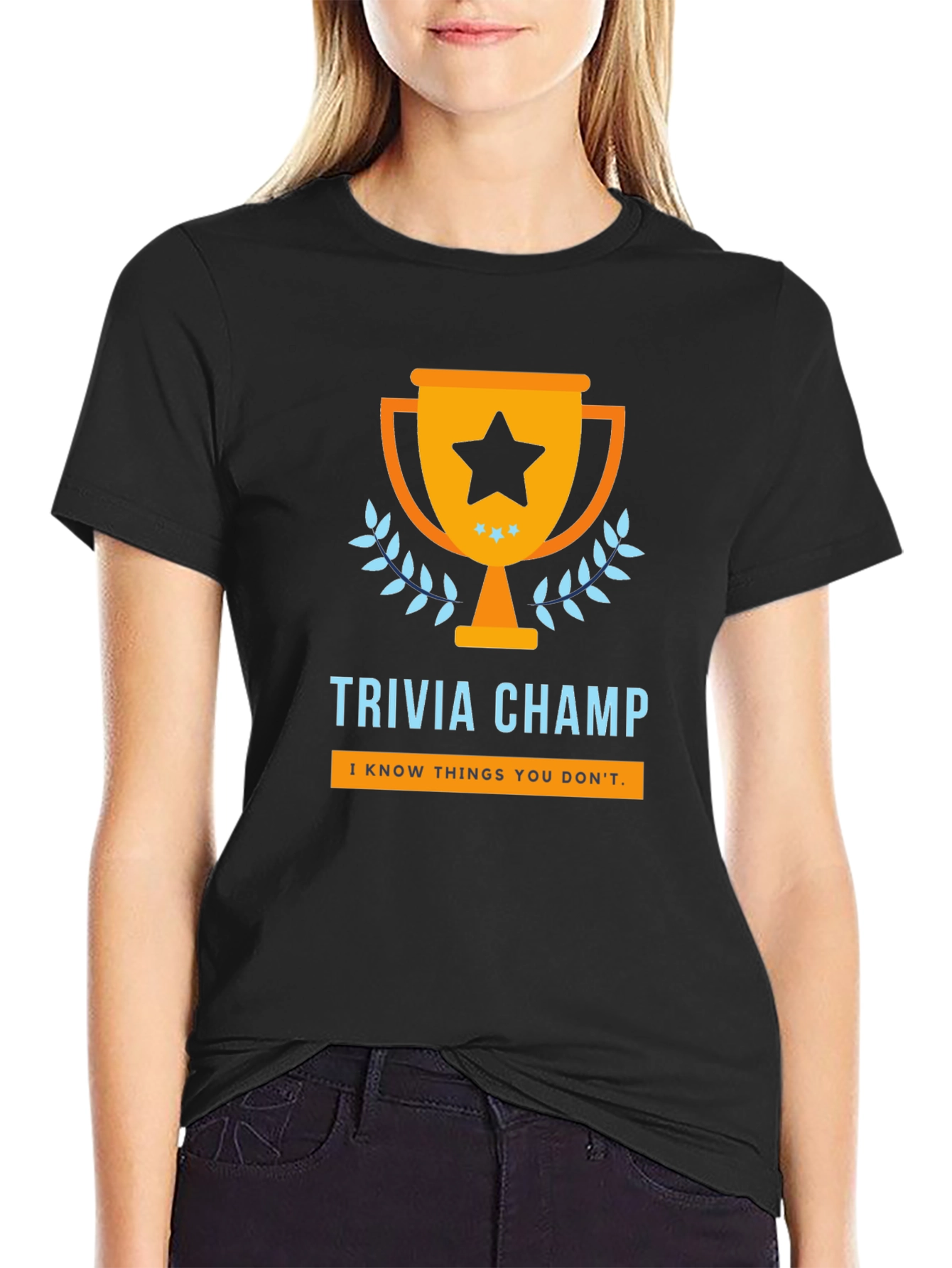 Trivia Champ Graphic T-Shirt - 2