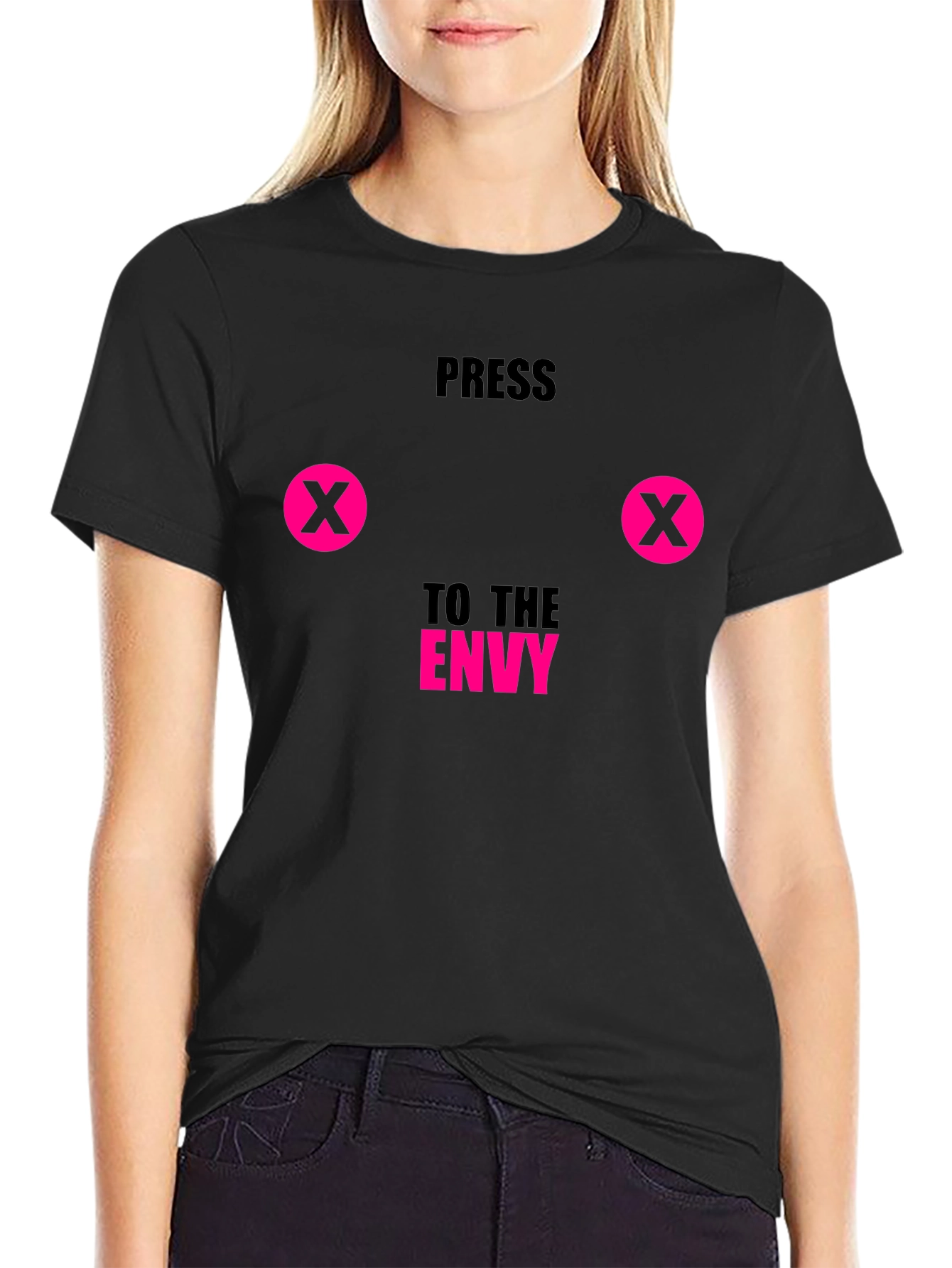 Black Press to Envy Novelty Graphic Tee view 2