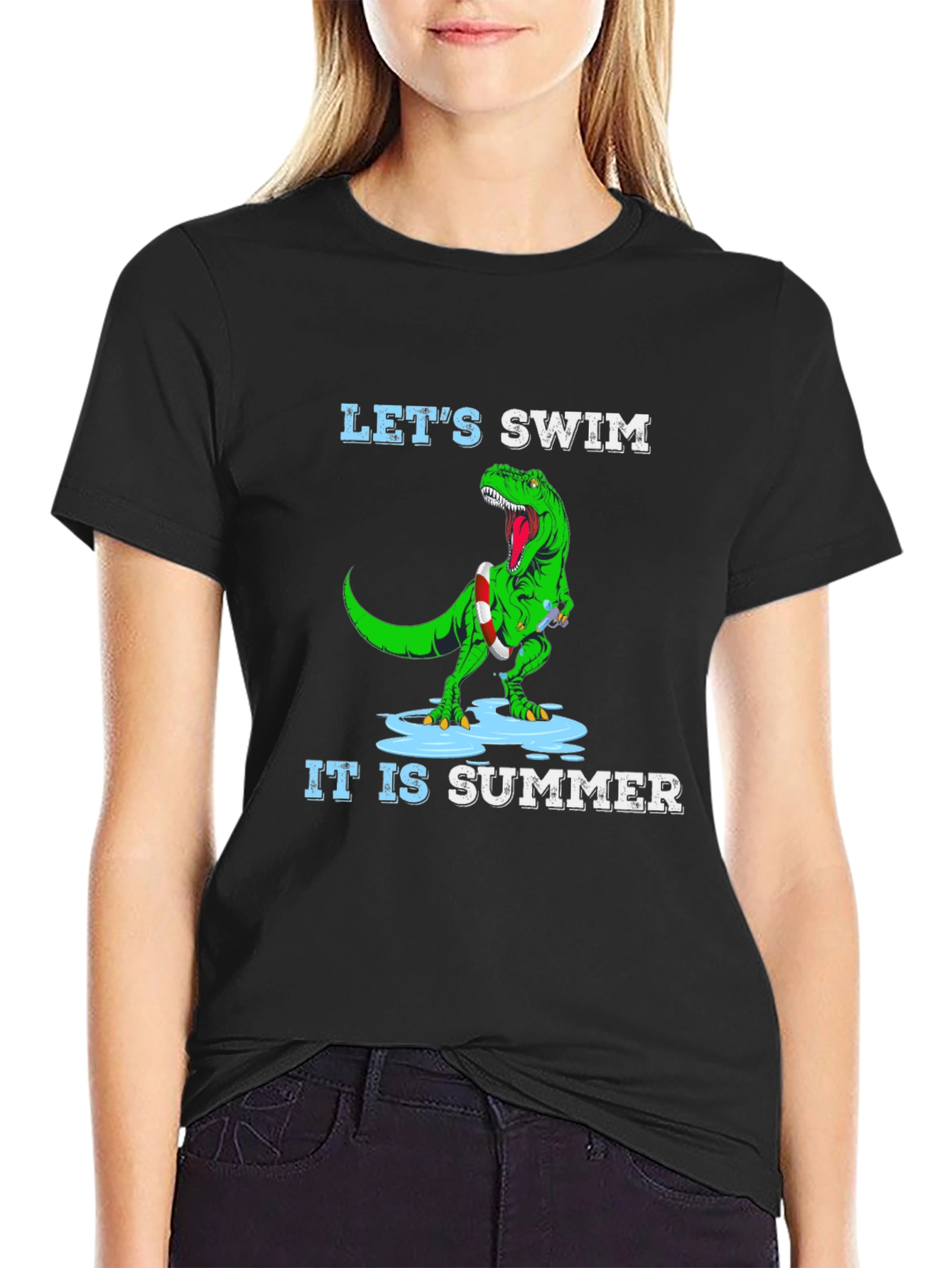 Dino Summer Swim T-Shirt - 2