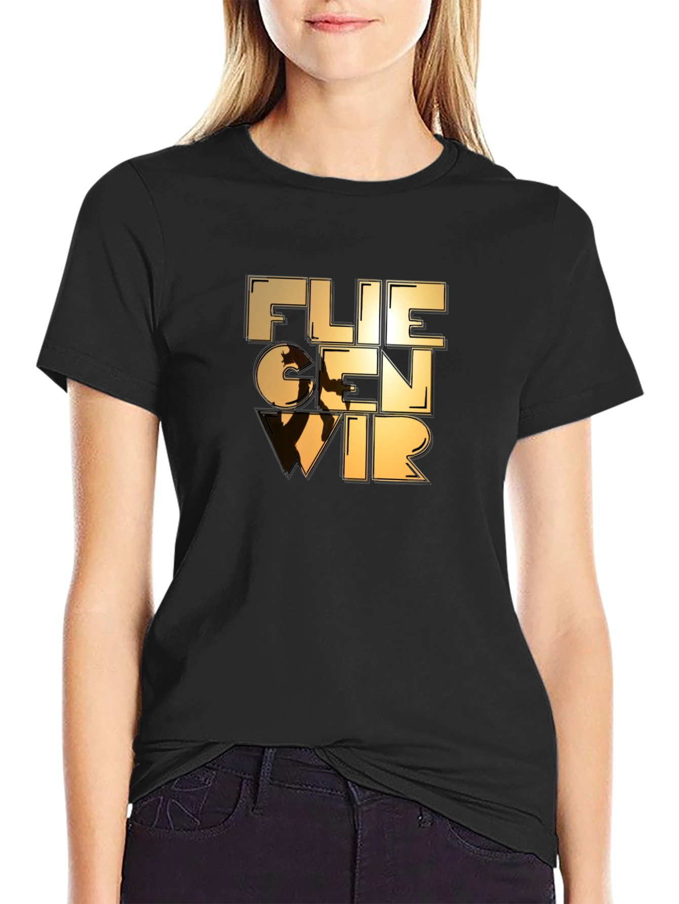 Fly High German Graphic Tee - 2