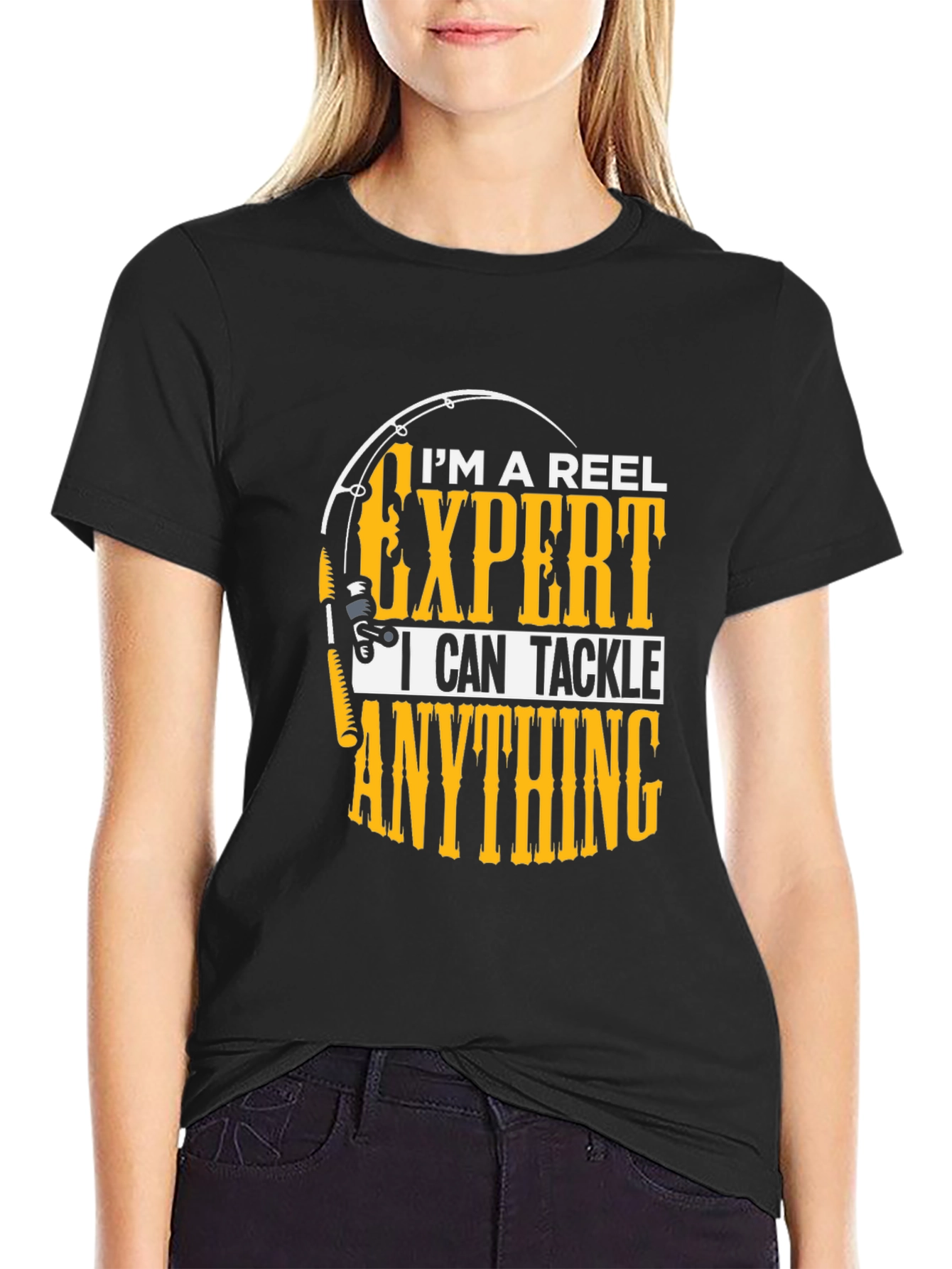 Reel Expert Fishing T-Shirt - Tackle Anything - 2