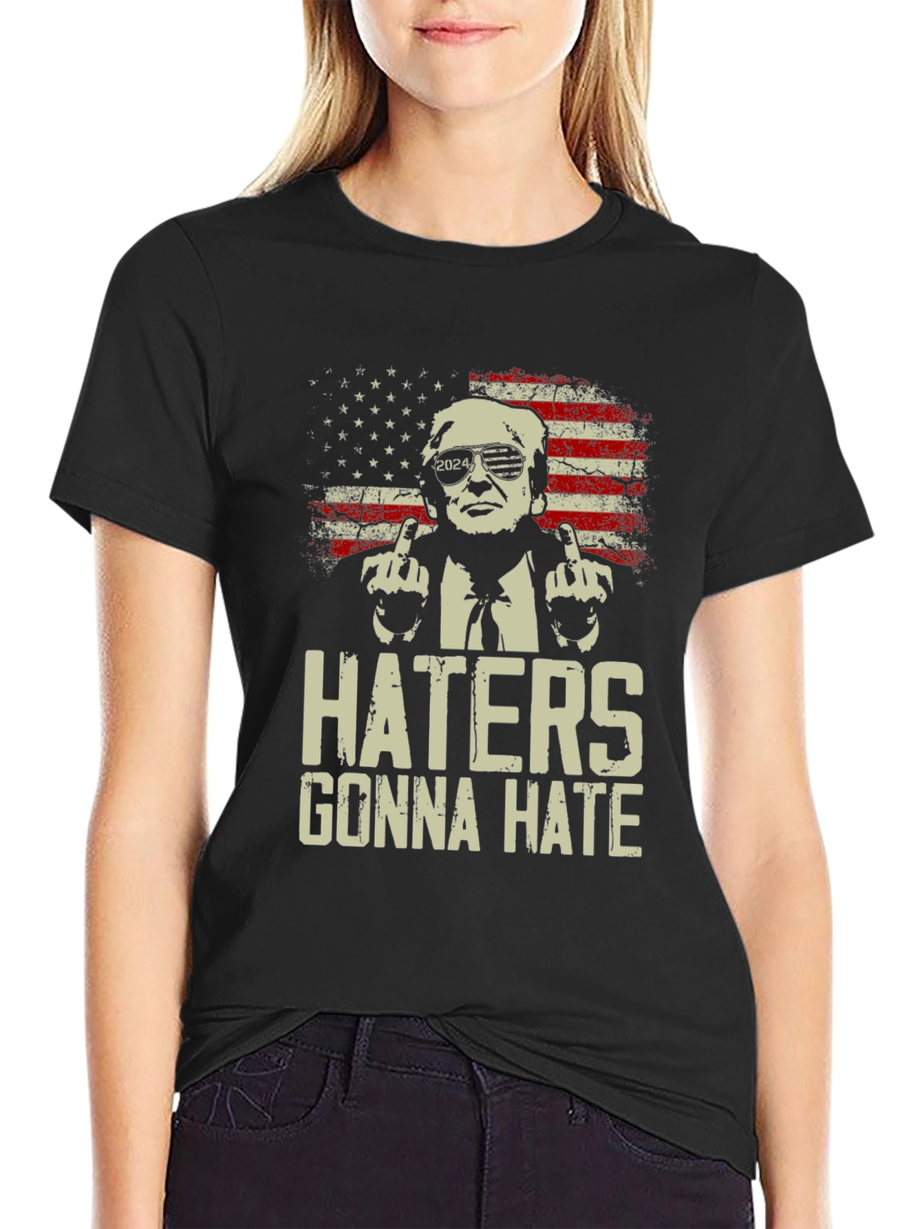 Haters Gonna Hate Trump 2024 T-Shirt - 2