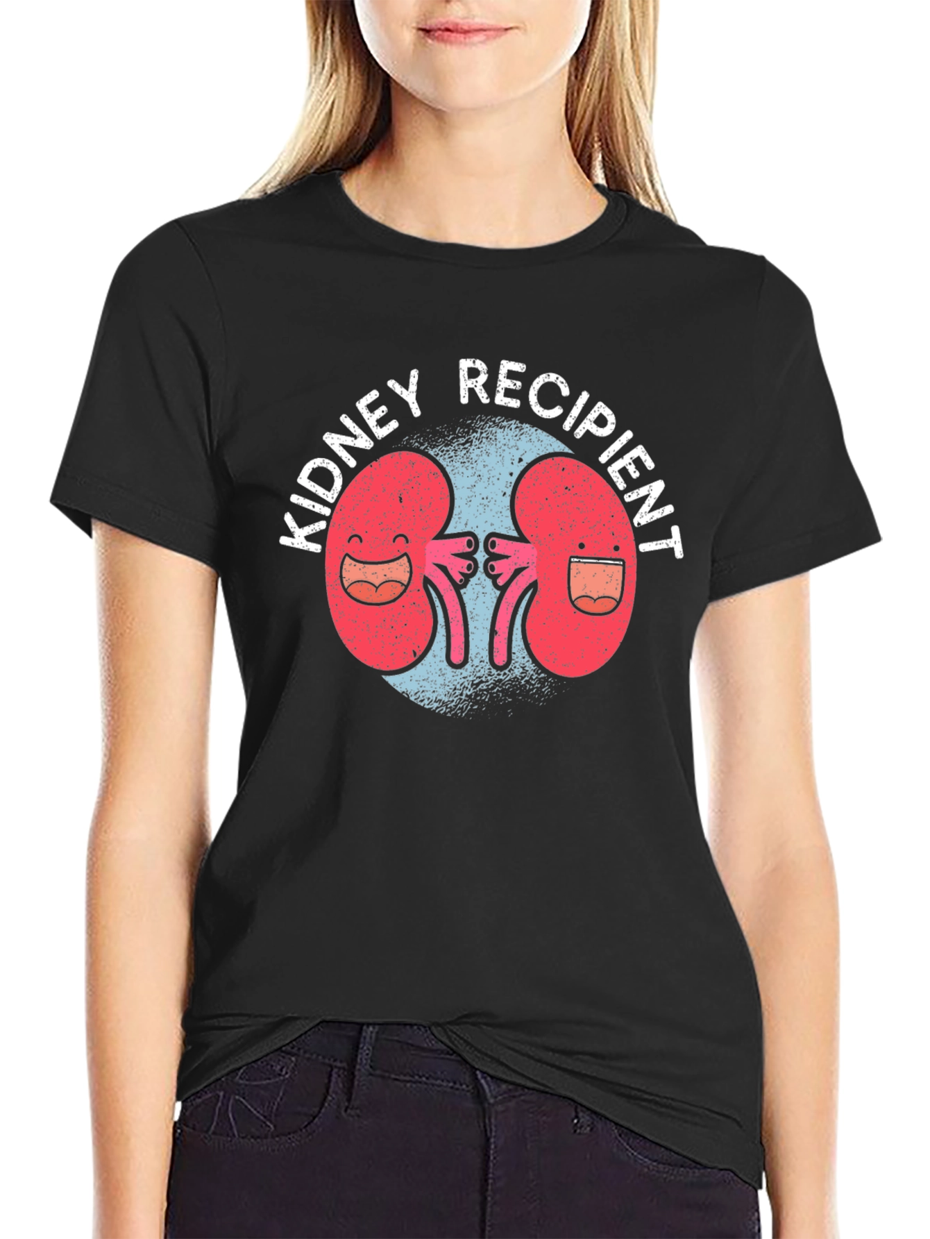 Kidney Recipient Graphic T-Shirt - Organ Donation Awareness Tee - 2