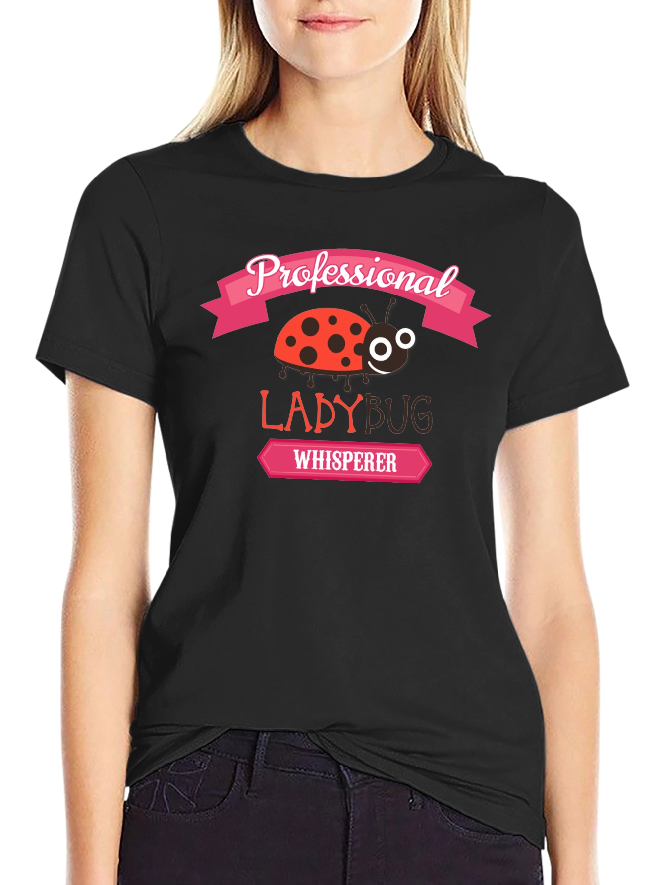 Professional Ladybug Whisperer Graphic T-Shirt - 2
