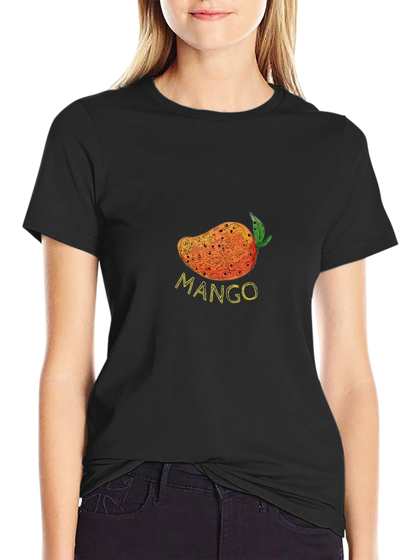 Mango Graphic Tee - Casual Comfort - 2
