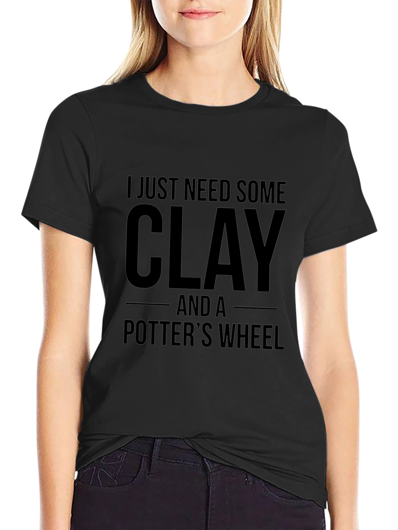 I Need Clay Potter's Wheel Graphic T-Shirt - 2