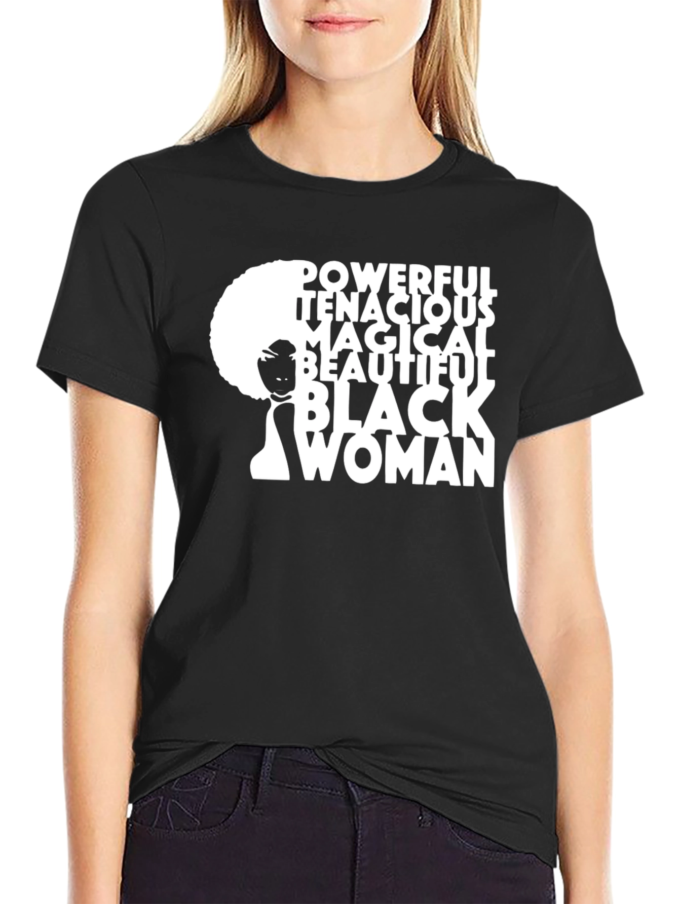 Powerful Black Woman Graphic Tee - 2