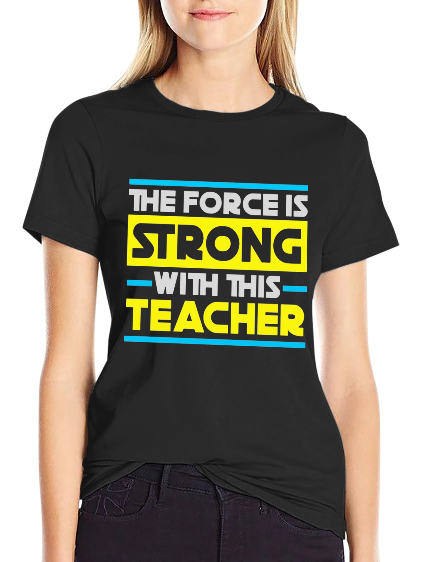 The Force is Strong with This Teacher T-Shirt - 2
