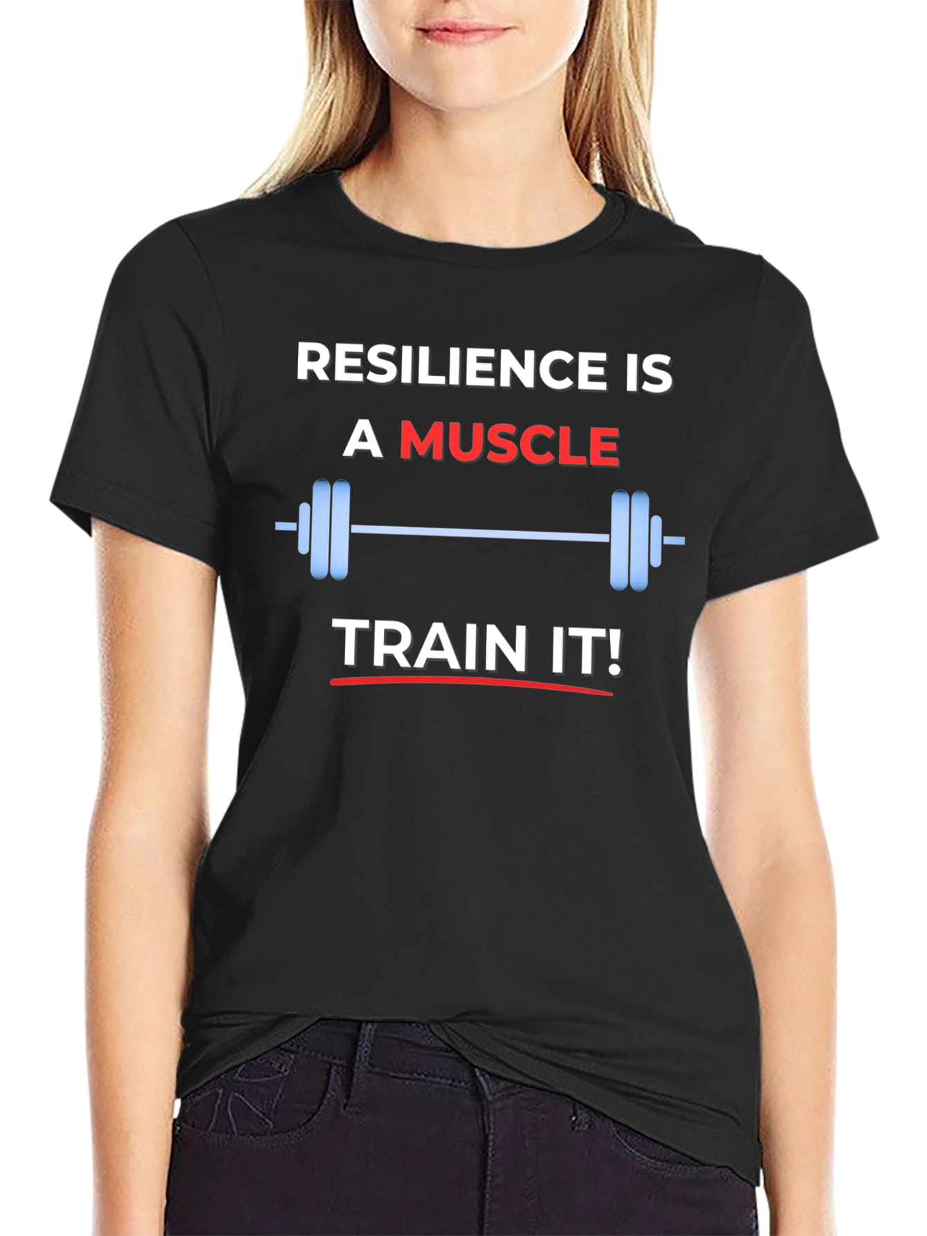 Black Resilience is a Muscle Graphic T-Shirt view 2