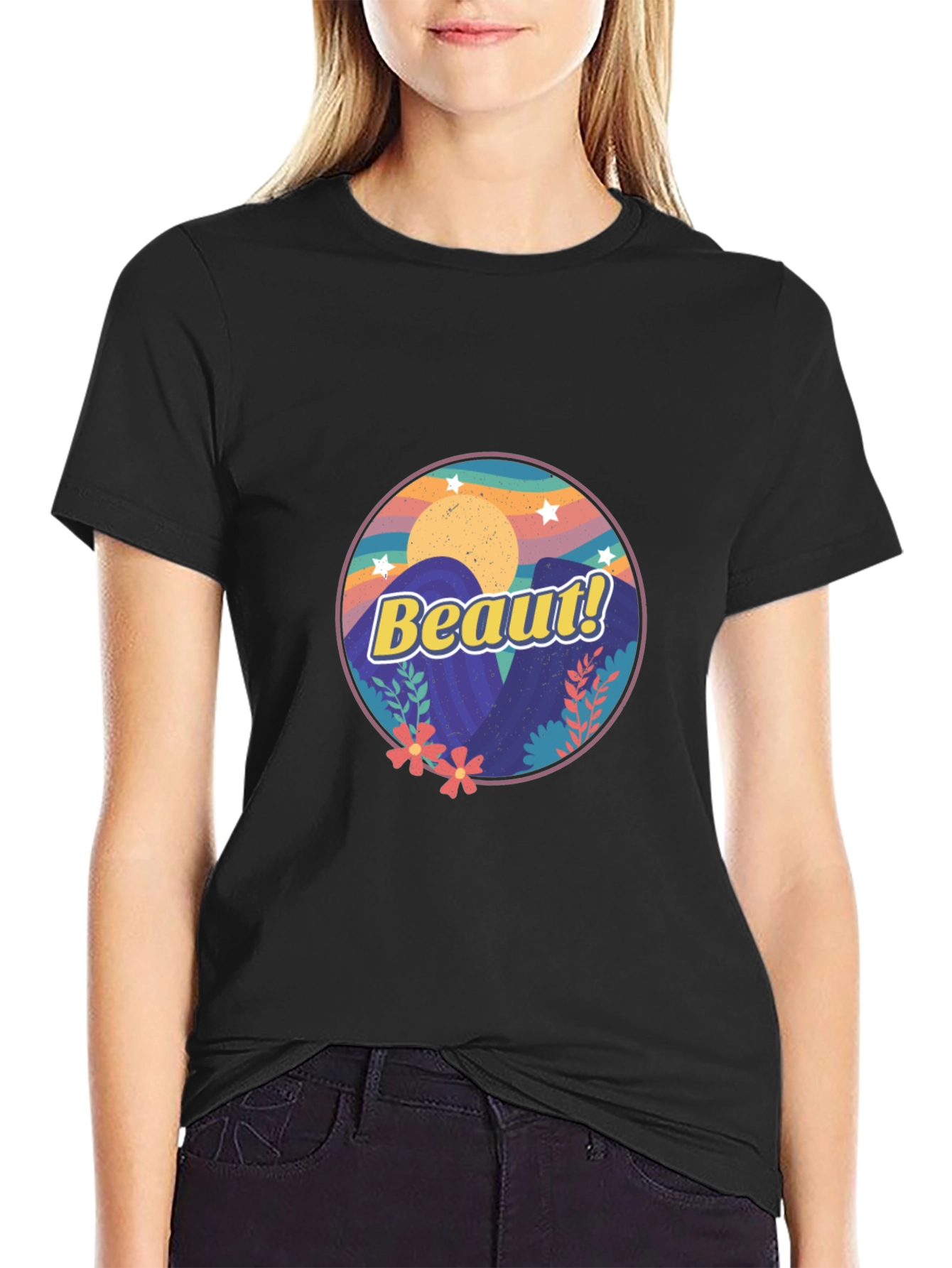 Black Beaut! Graphic Tee - Retro Style view 2