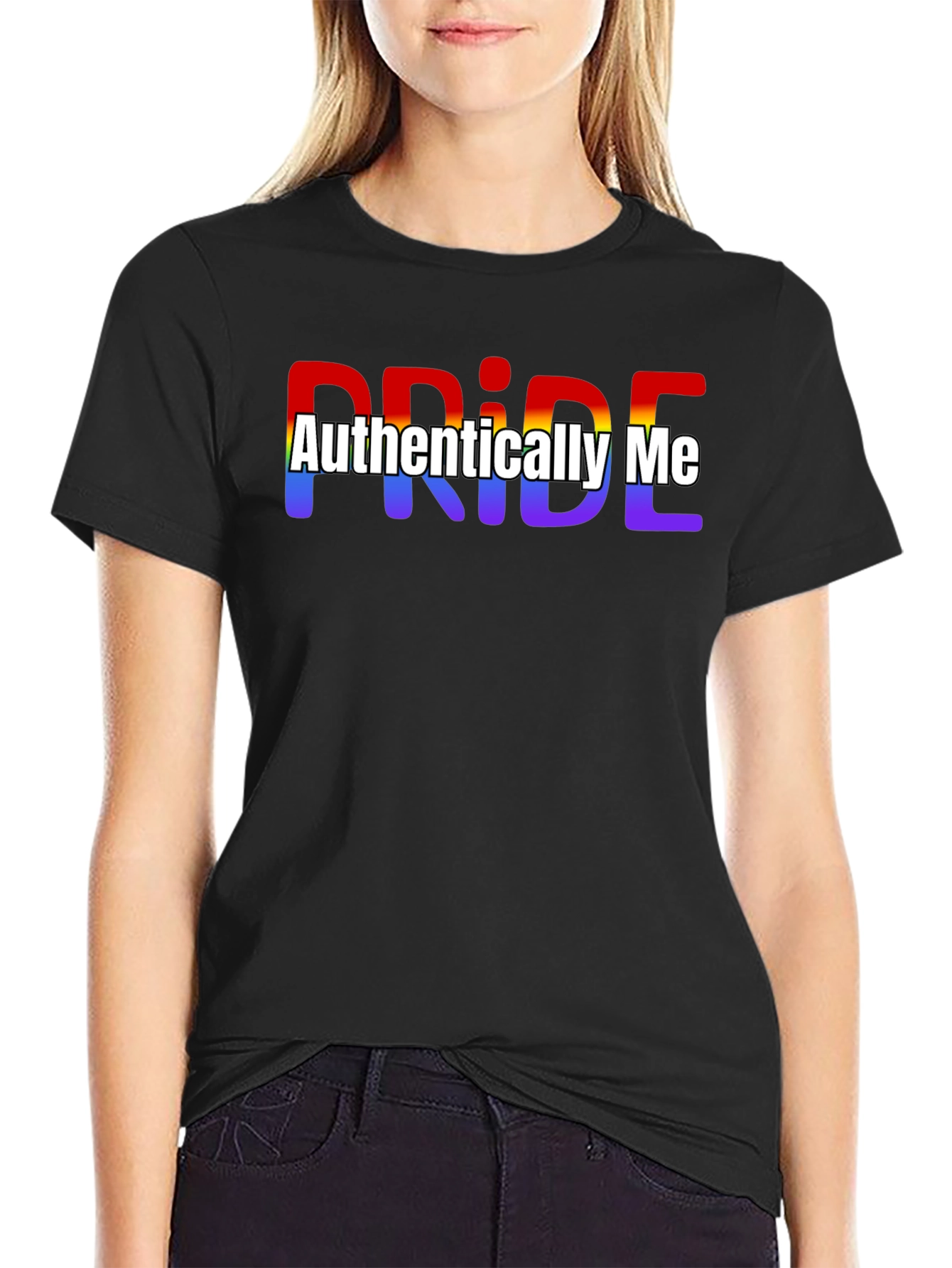 Black Pride Authentically Me T-Shirt view 2