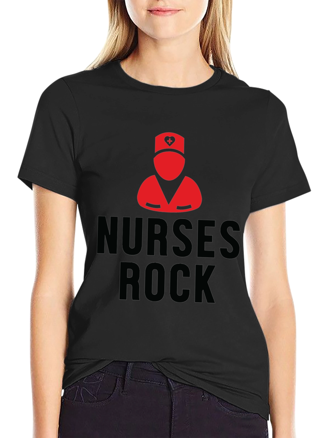 Nurses Rock T-Shirt - Medical Professional Appreciation - 2