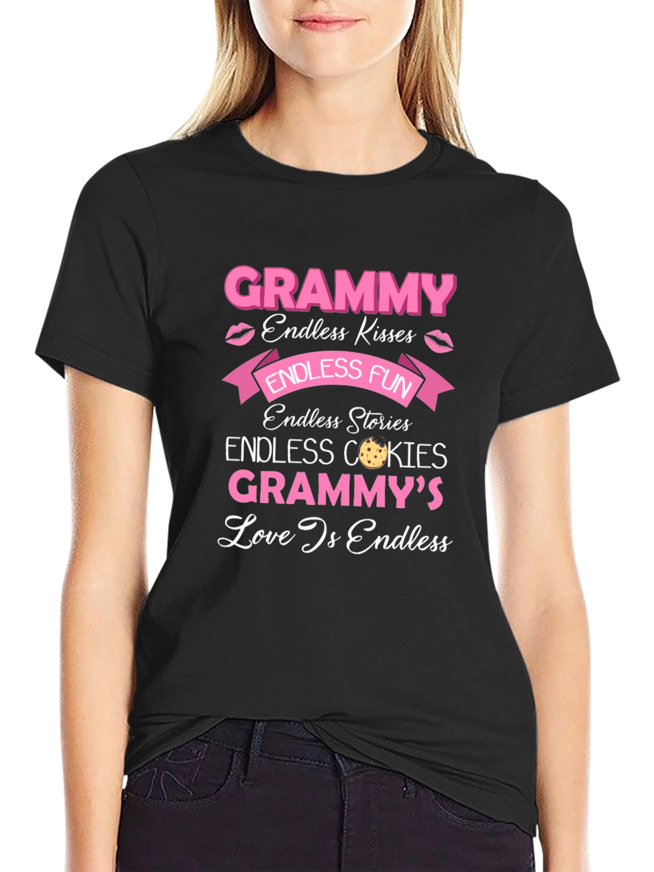 Black Grammy Endless Love T-Shirt view 2