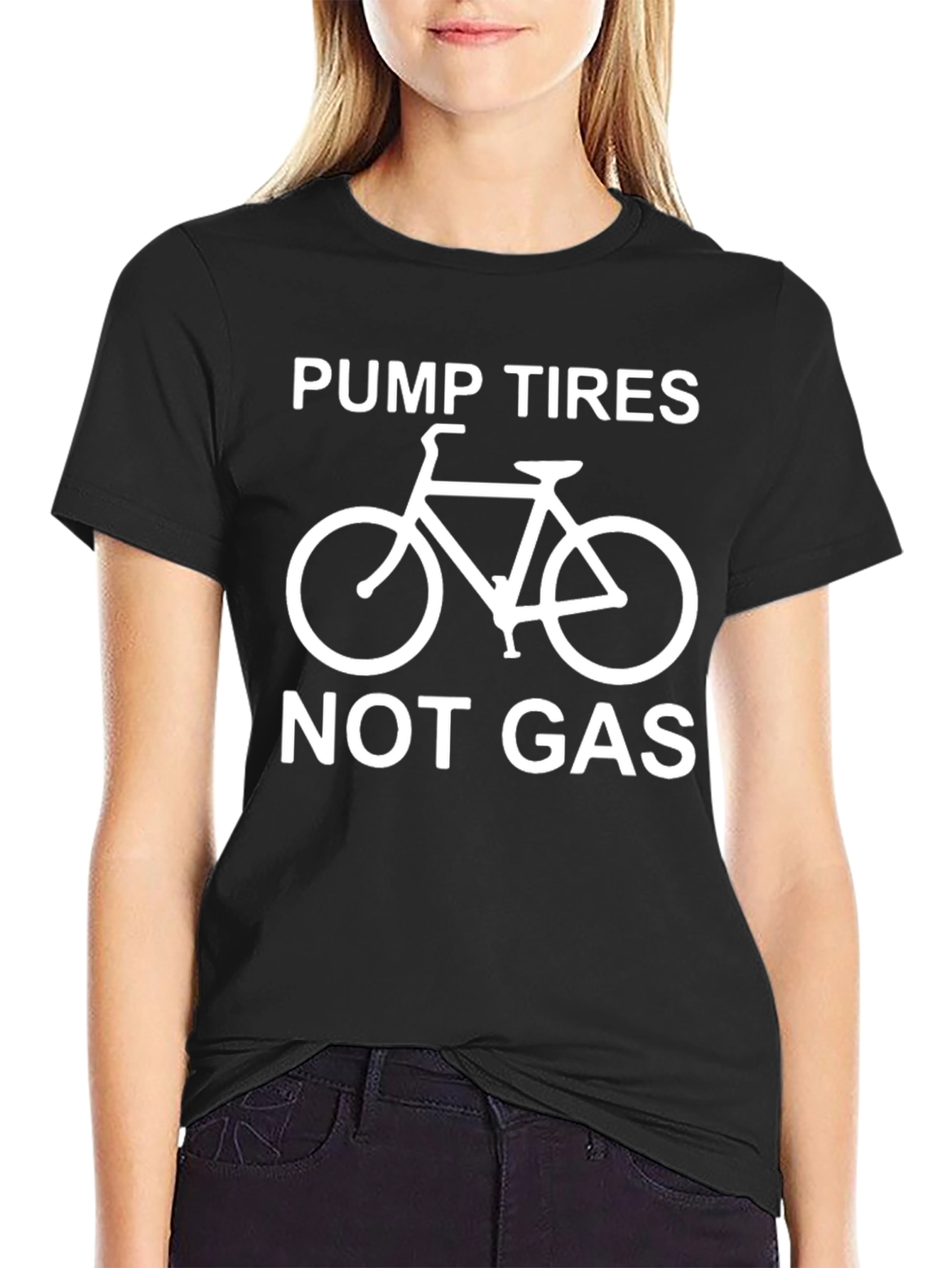 Pump Tires Not Gas - Graphic T-Shirt - 2