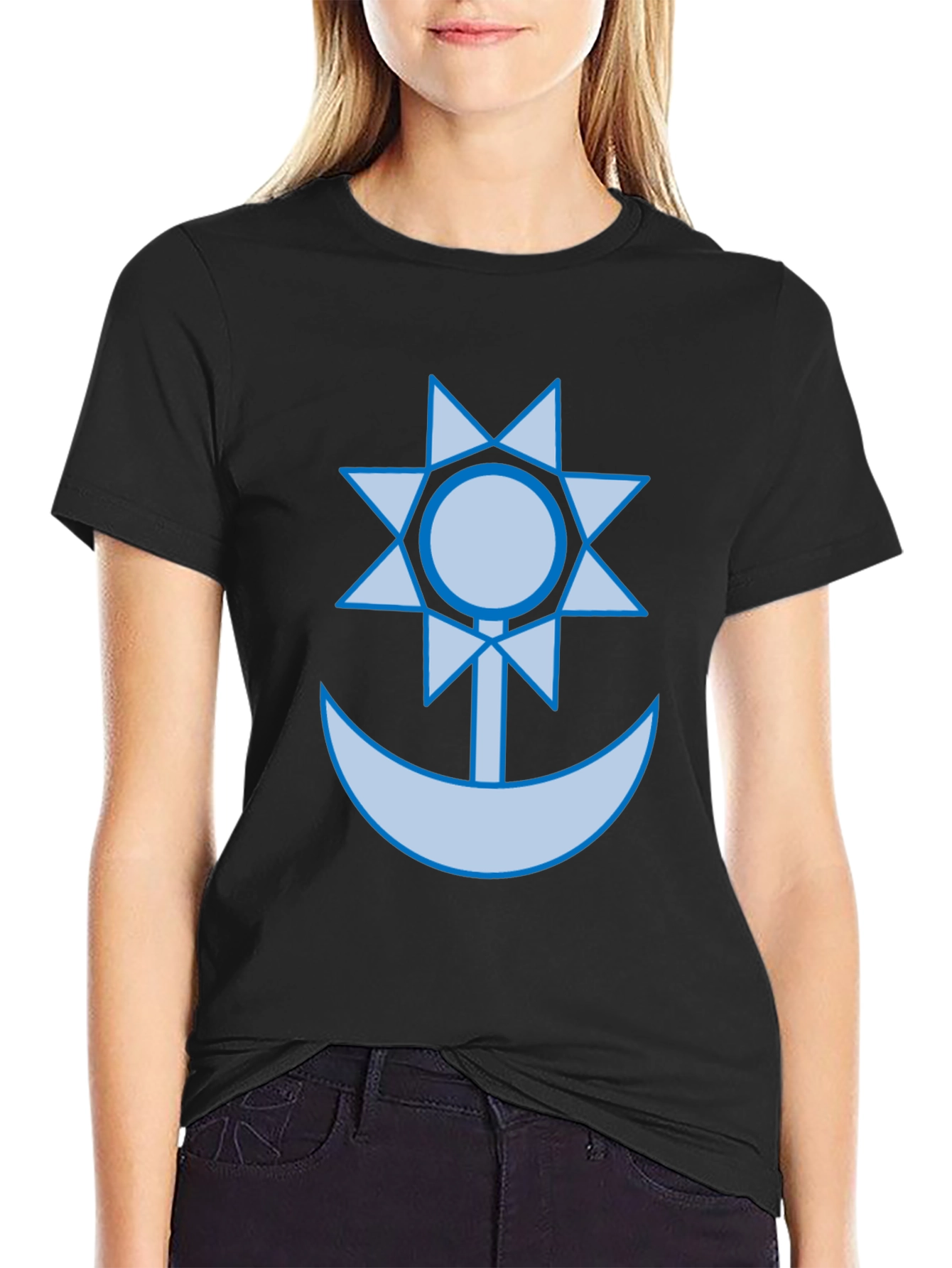 Celestial Anchor Graphic Tee - Stylish Comfort - 2
