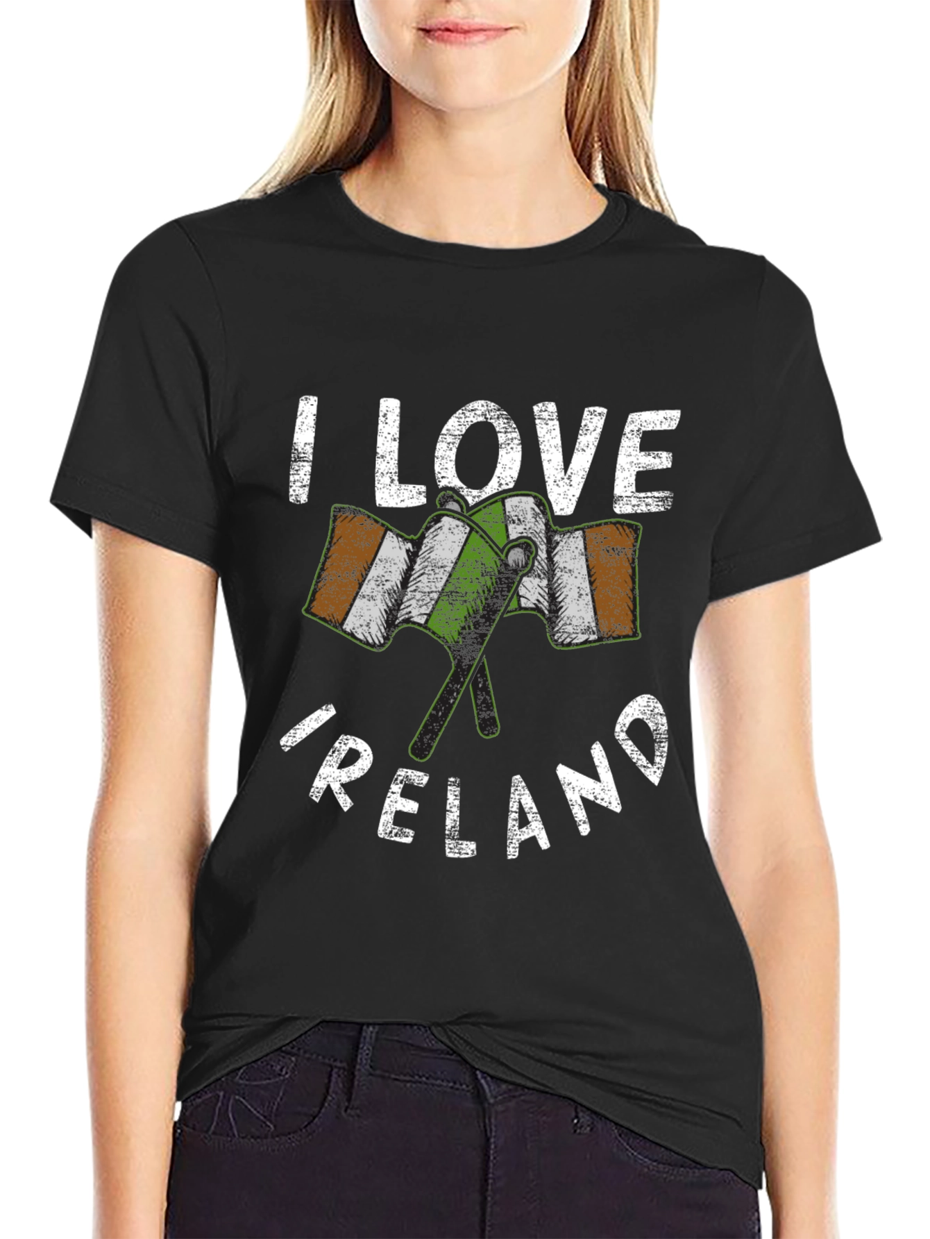 I Love Ireland T-Shirt - Irish Flag Graphic Tee - 2