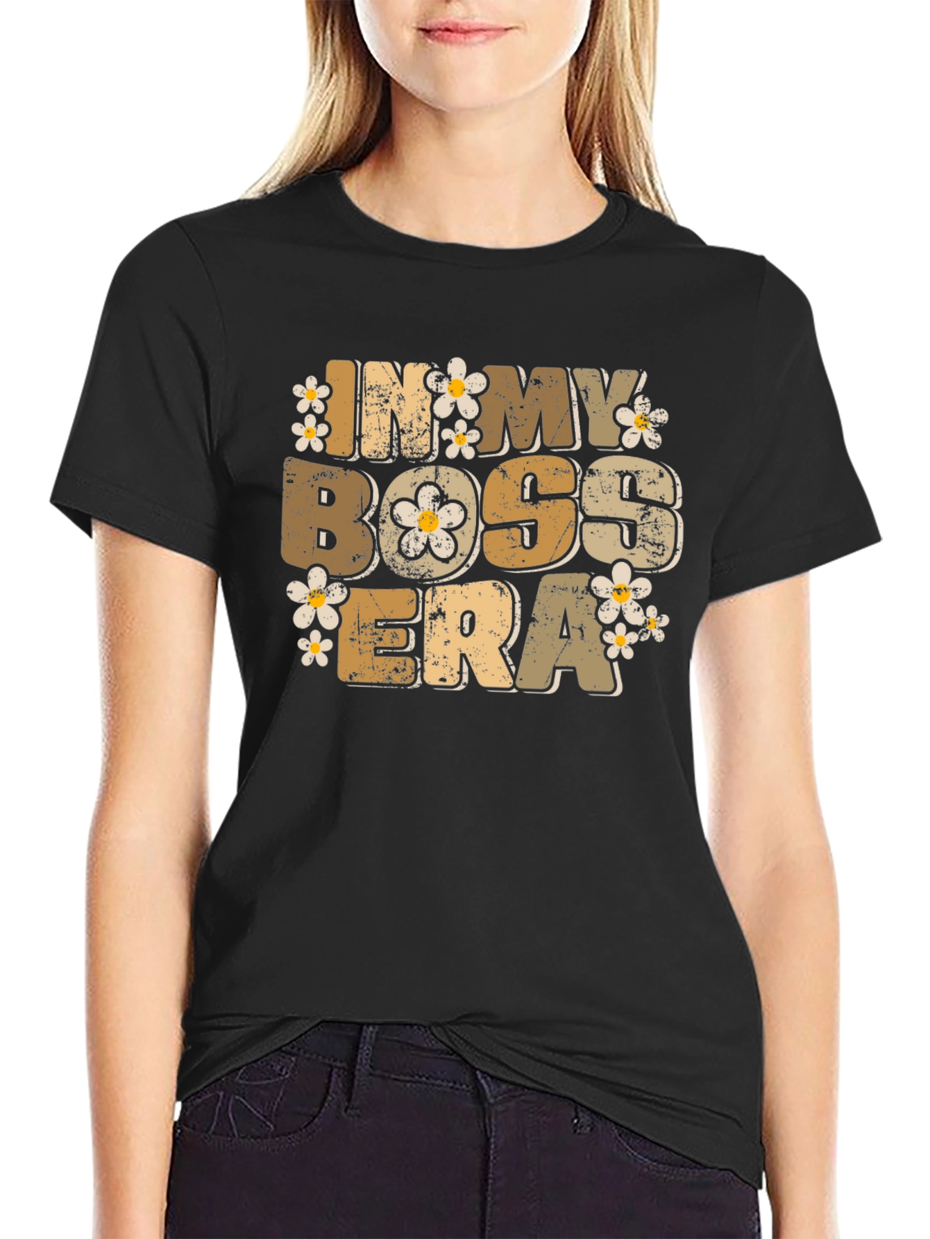 Black In My Boss Era Graphic Tee view 2
