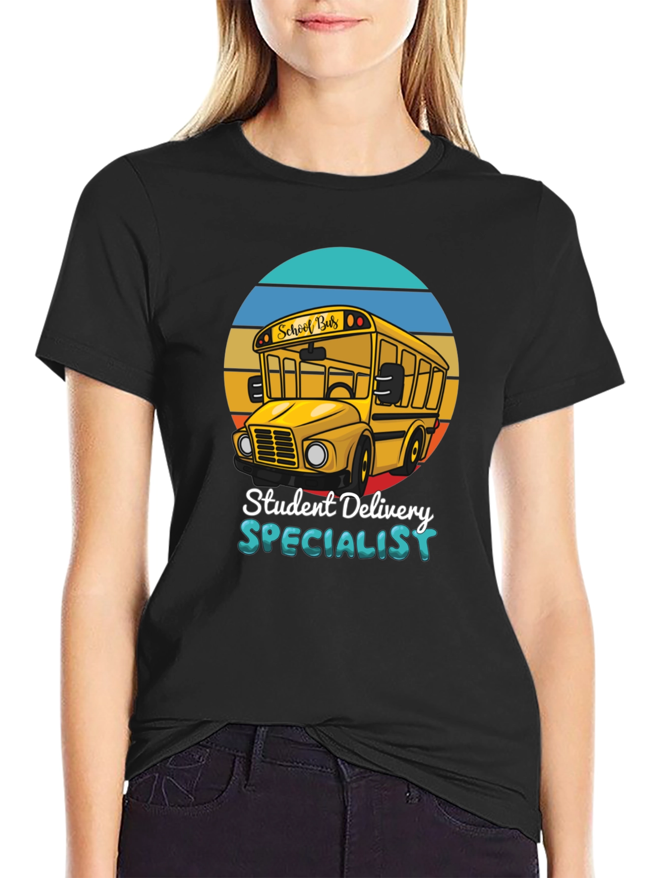 Student Delivery Specialist Tee - School Bus Driver T-Shirt - 2
