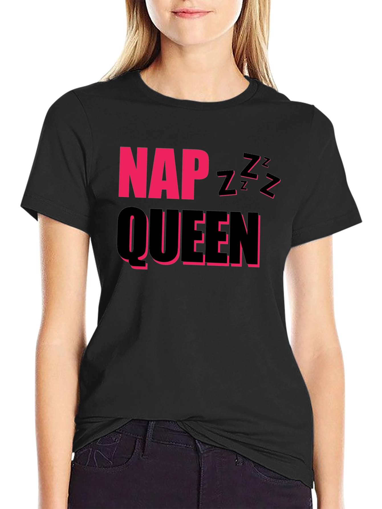 Nap Queen Graphic Tee - Comfy Sleep Shirt - 2