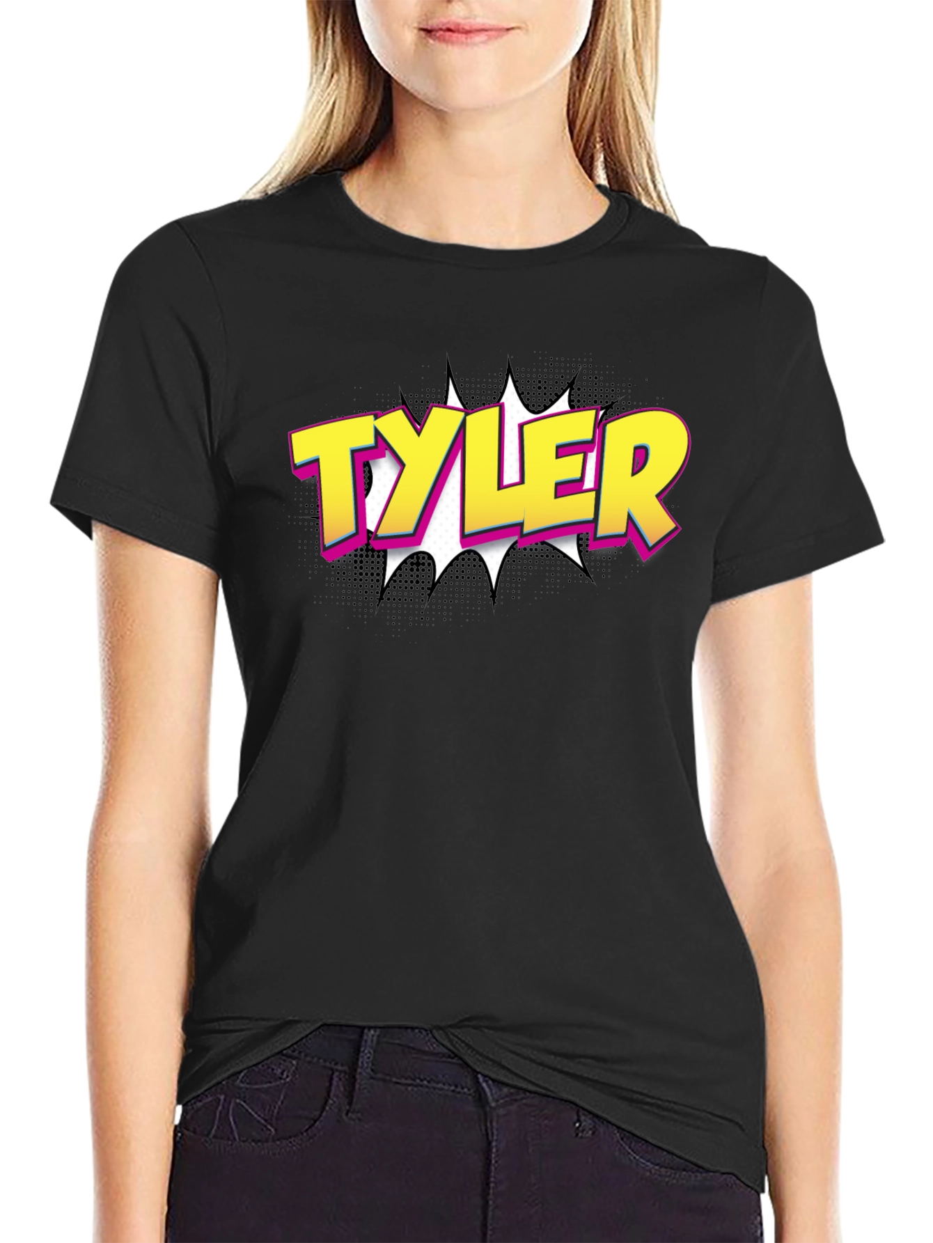 Personalized Comic Book Style 'TYLER' T-Shirt - 2