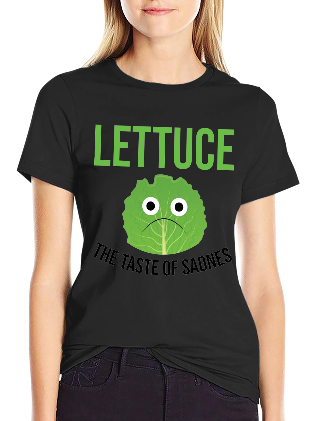 Black Lettuce Taste of Sadness T-Shirt view 2