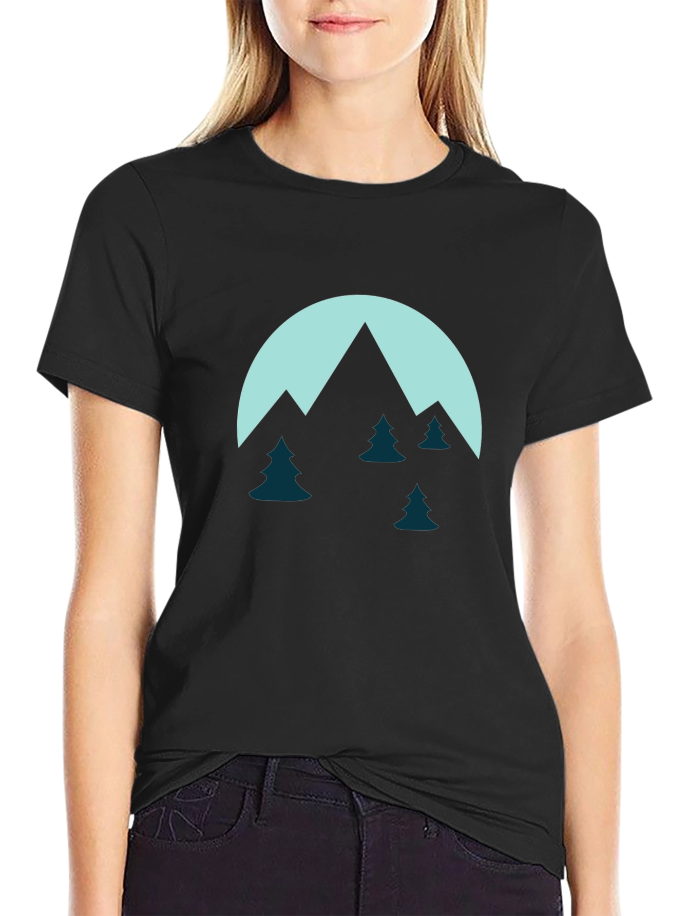 Black Mountain Graphic T-Shirt - Adventure Ready! view 2