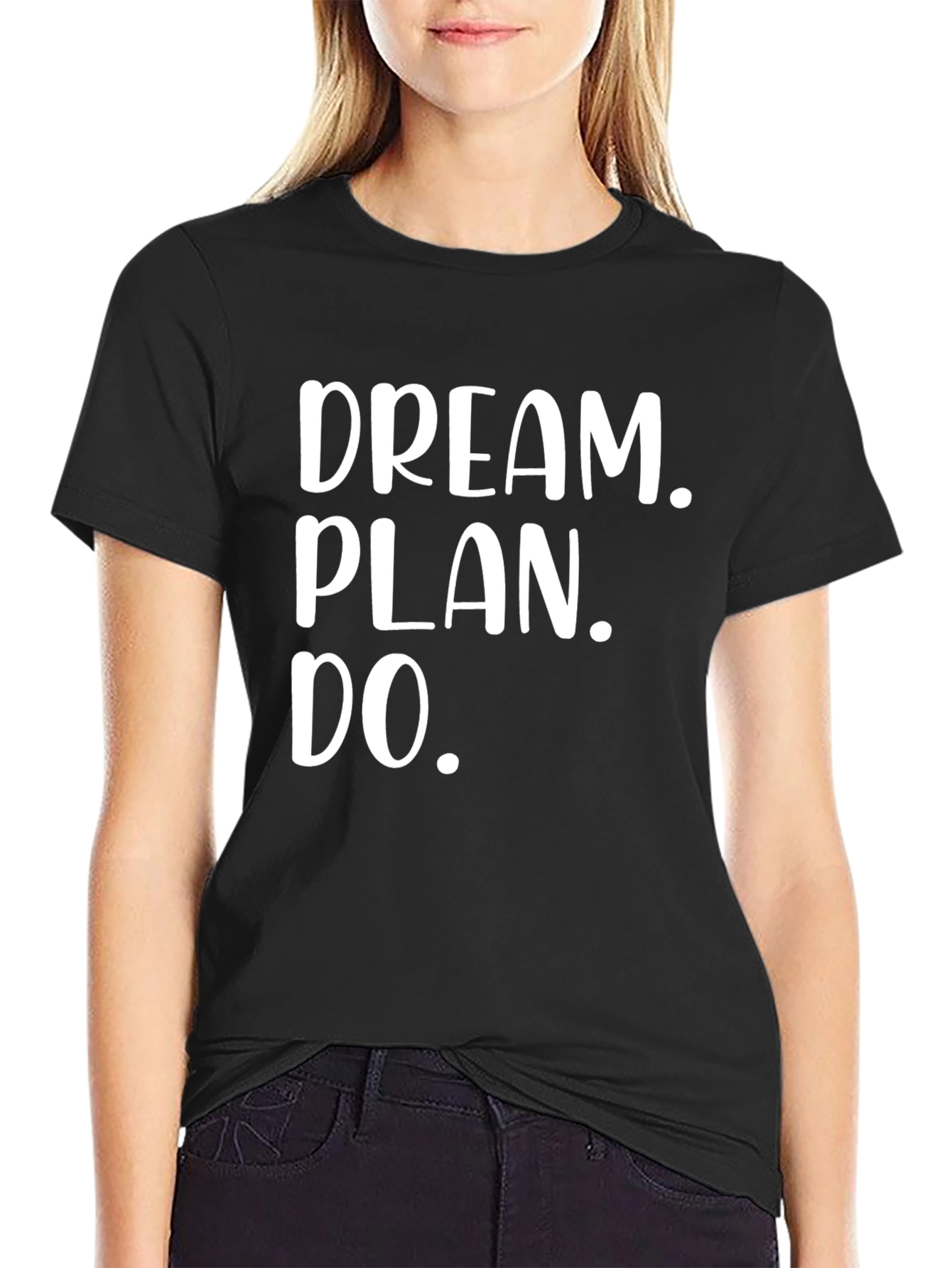 Black Dream Plan Do Graphic Tee view 2