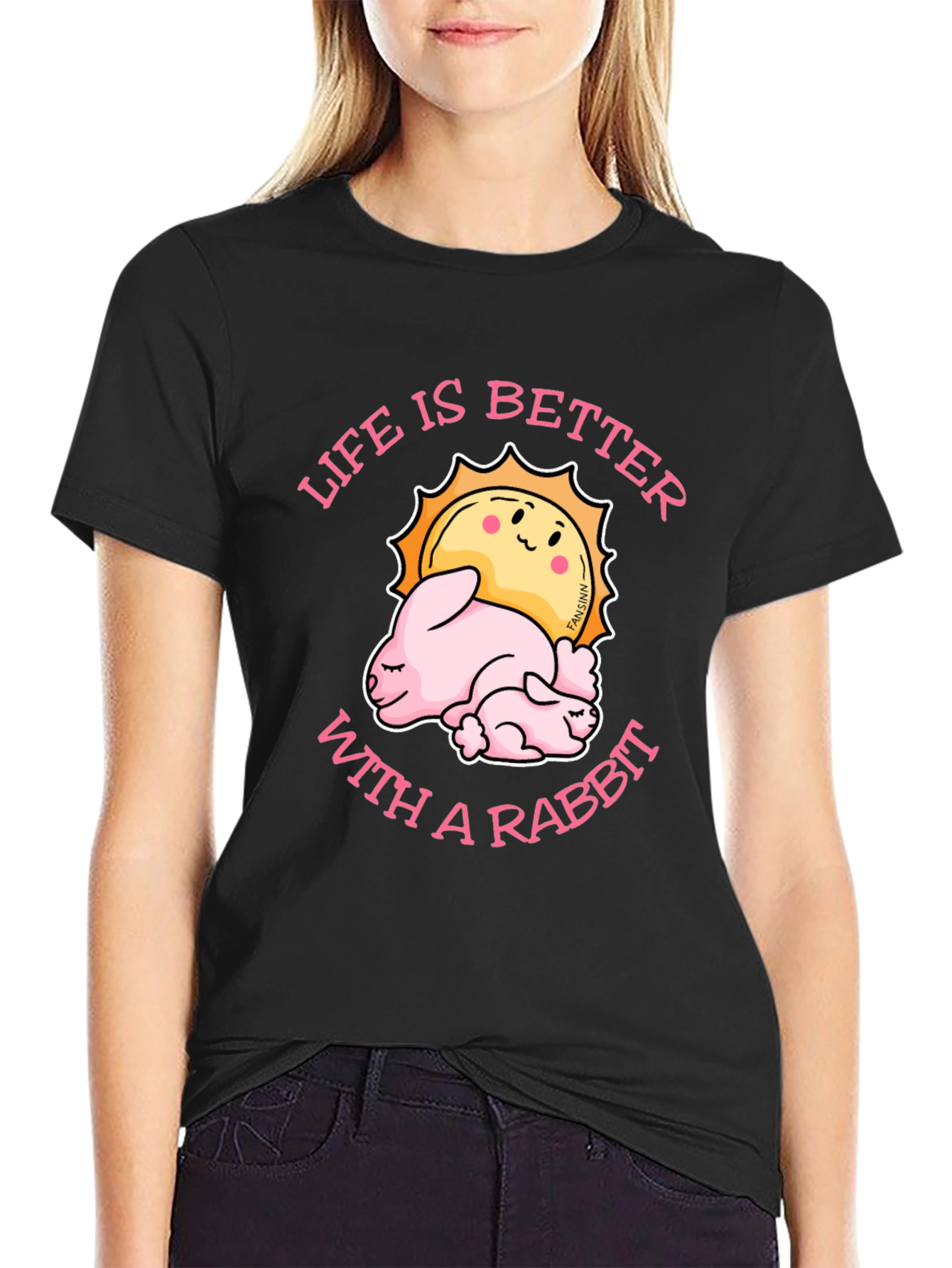 Life Is Better With A Rabbit T-Shirt - 2