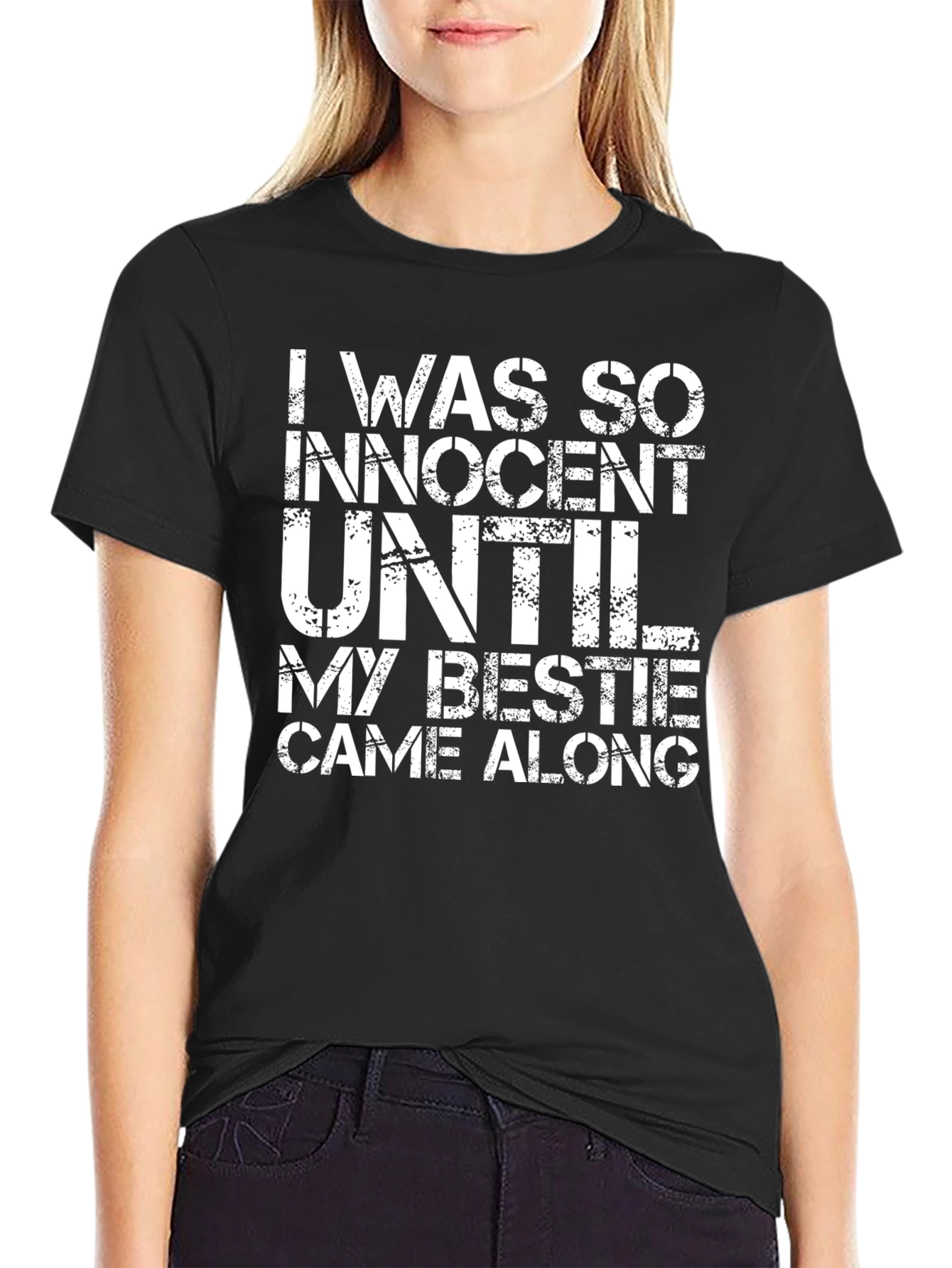 Black Innocent Bestie T-Shirt view 2