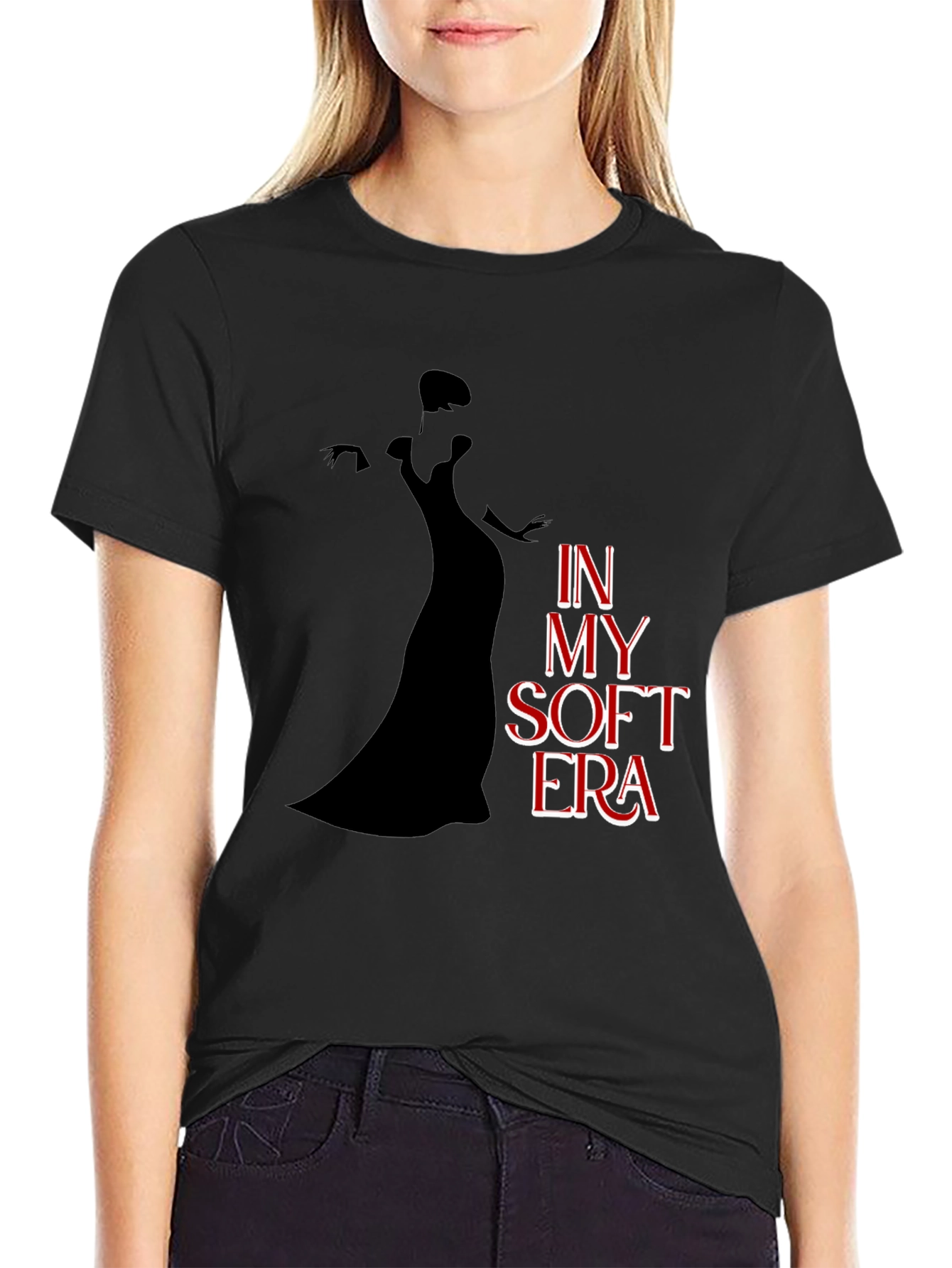 Black In My Soft Era Graphic Tee view 2