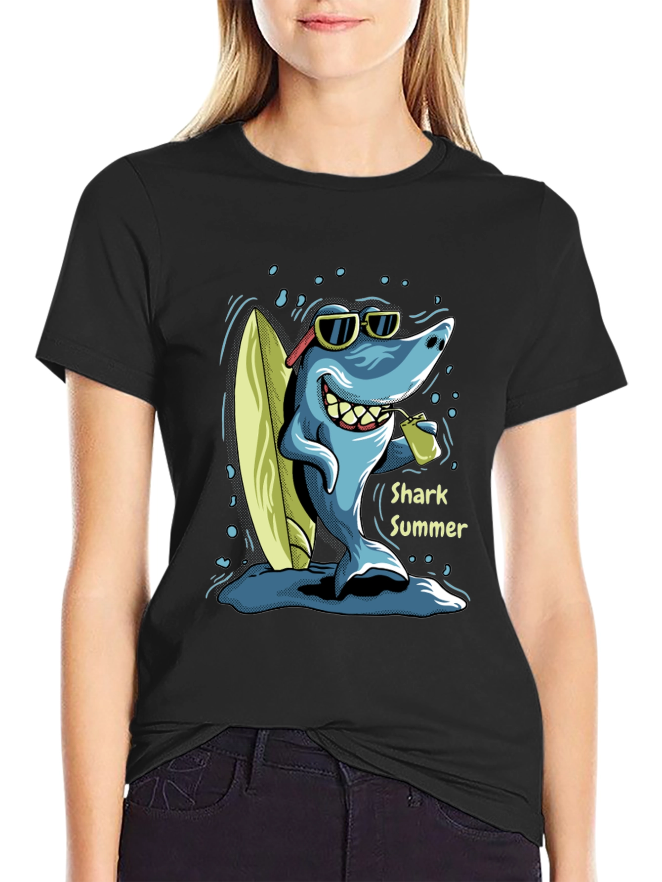 Black Shark Summer T-Shirt view 2