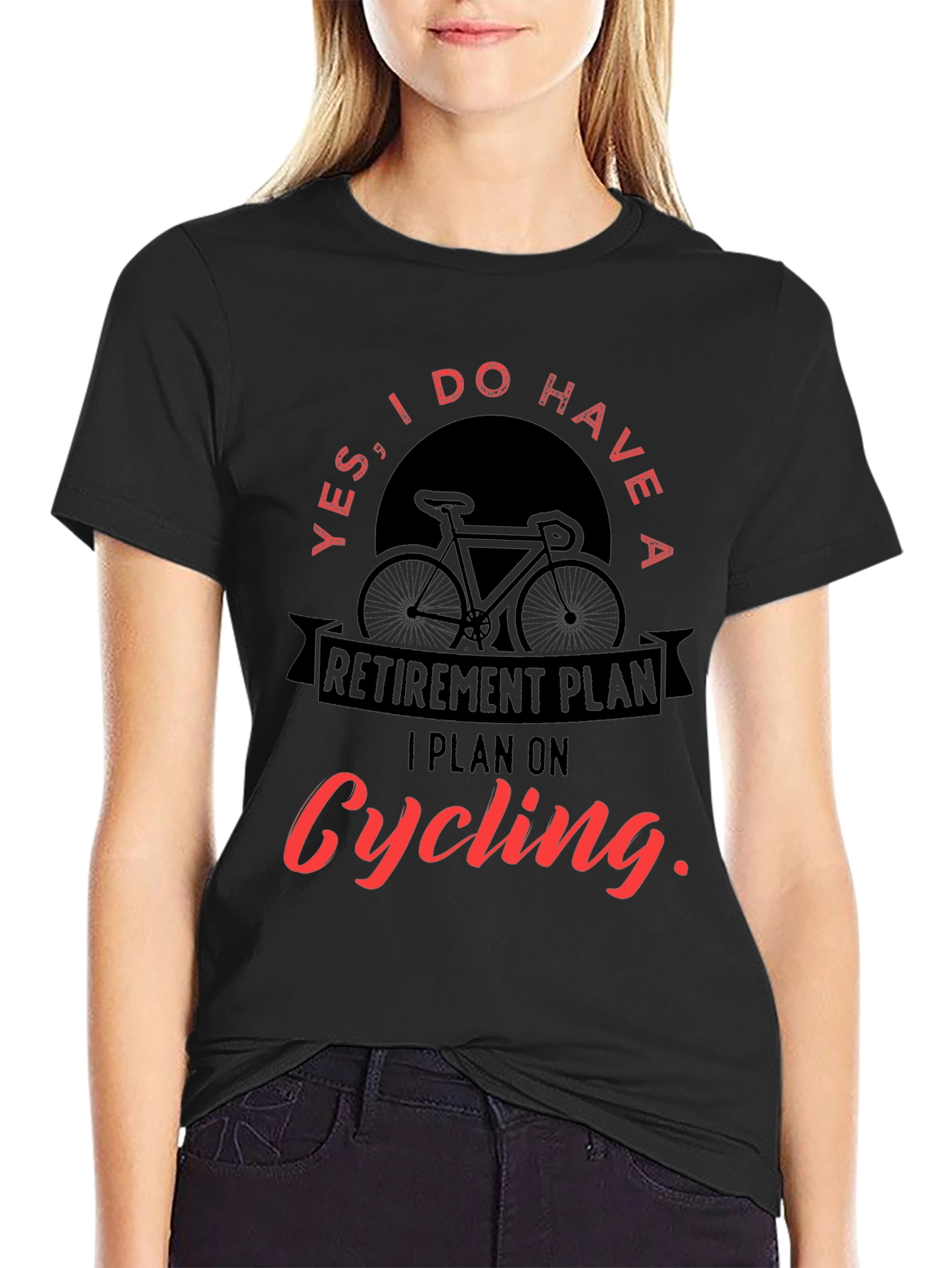 Cycling Retirement Plan Graphic T-Shirt - 2