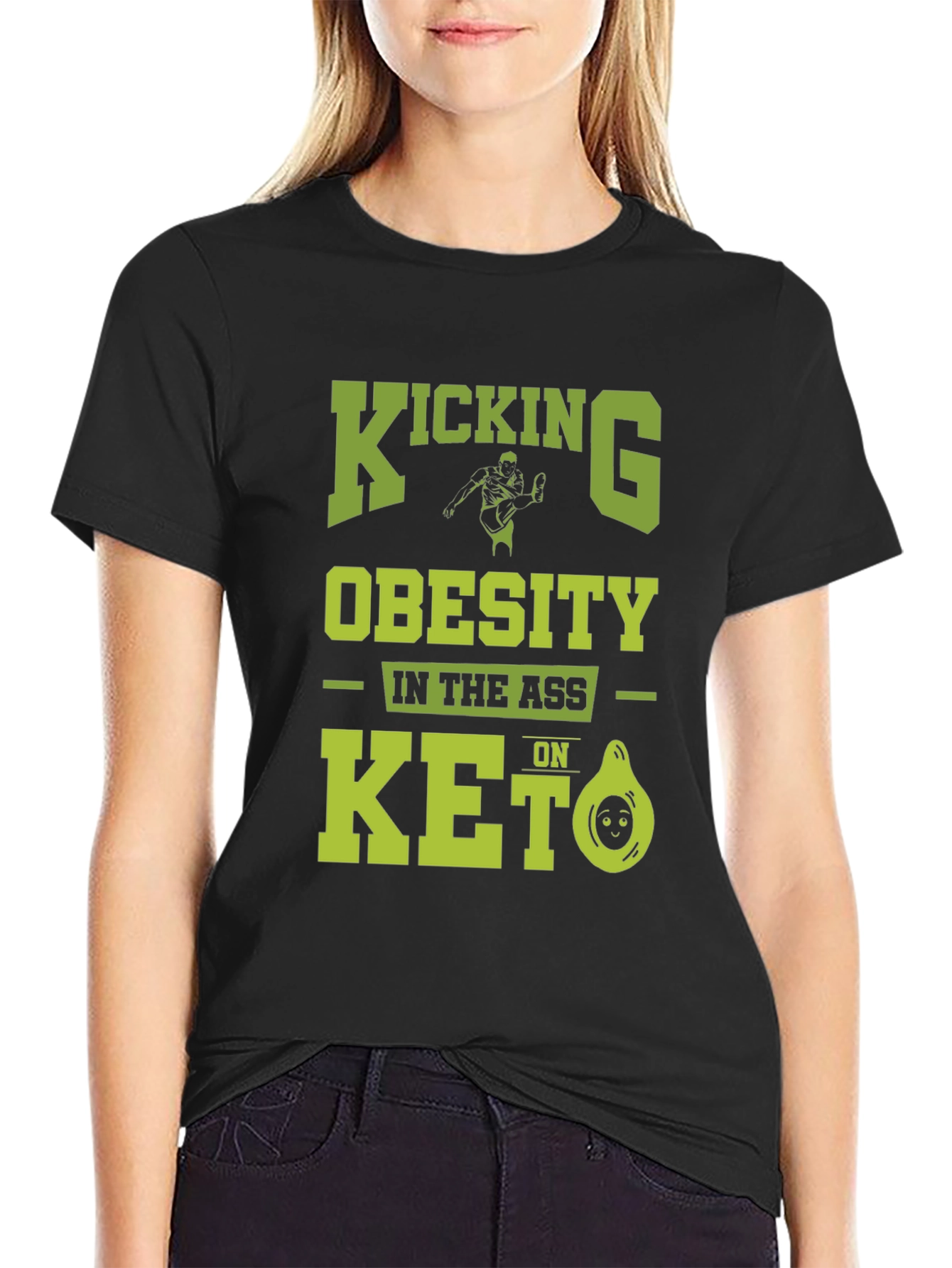 Kicking Obesity Keto T-Shirt - 2