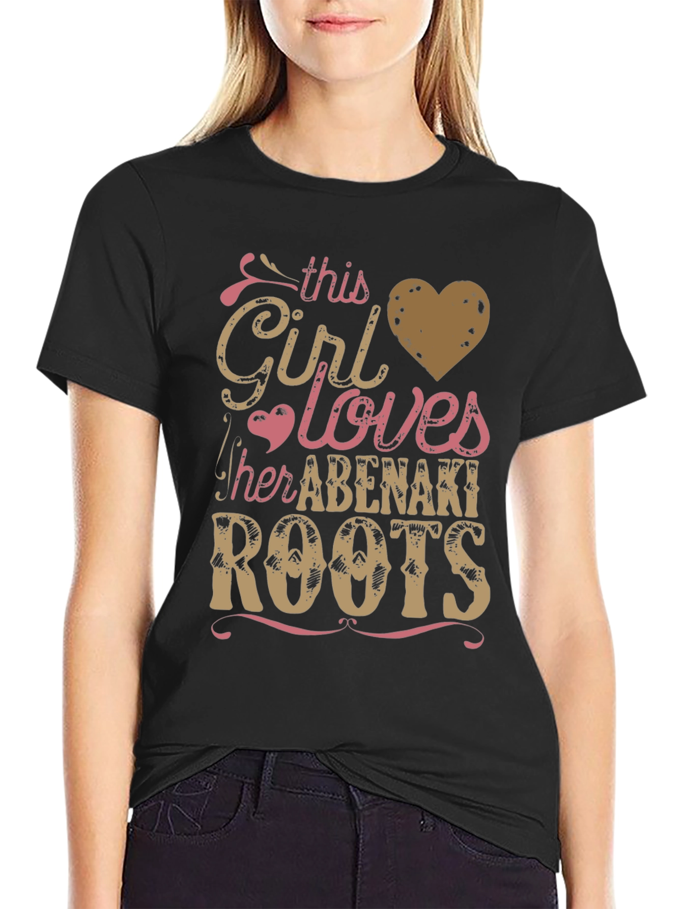 Abenaki Roots Girl's T-Shirt - 2