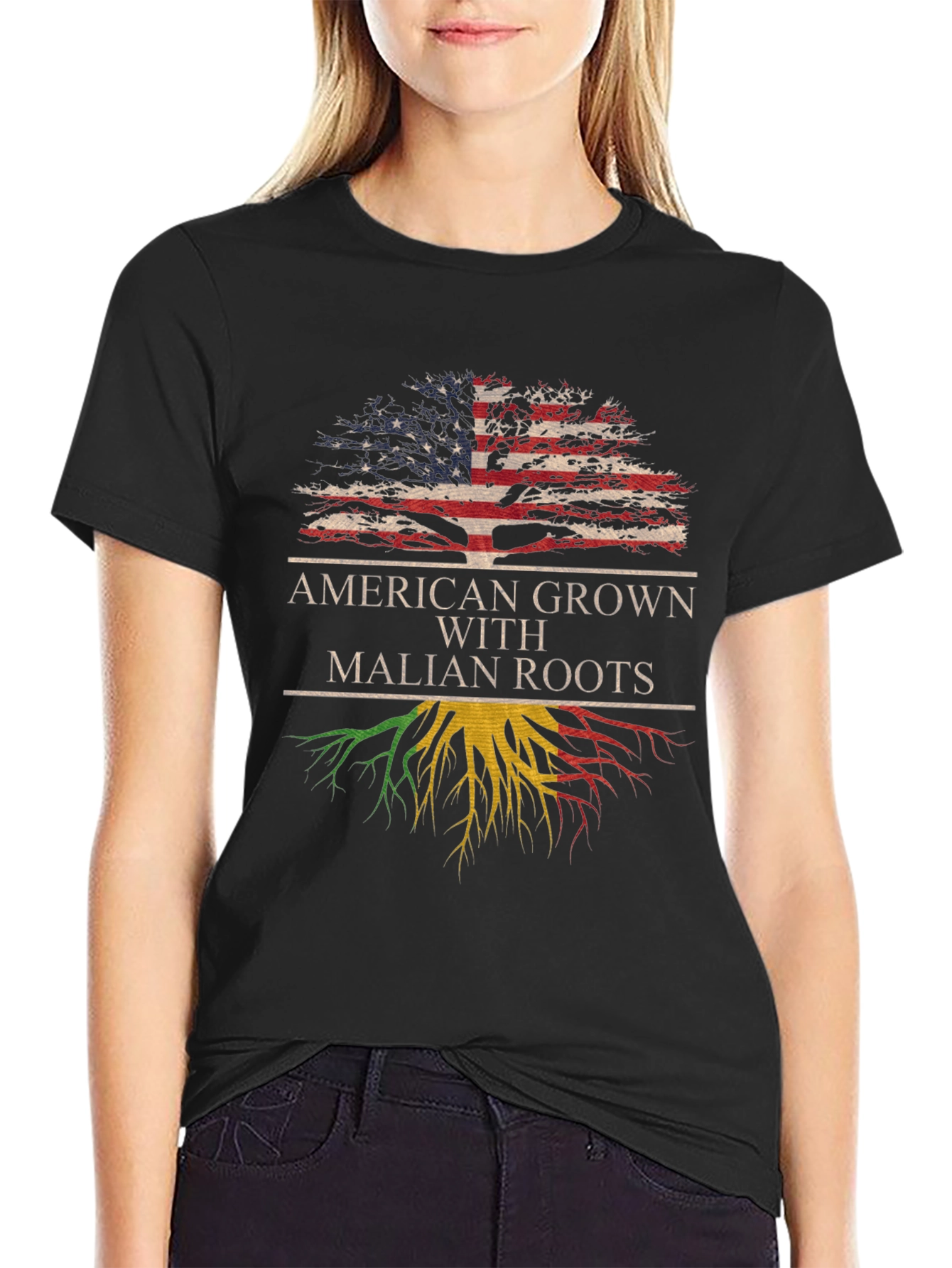 American Grown Malian Roots T-Shirt - 2