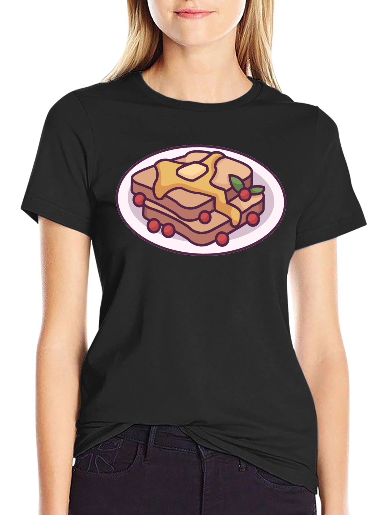 Pancake Stack Graphic Tee - 2