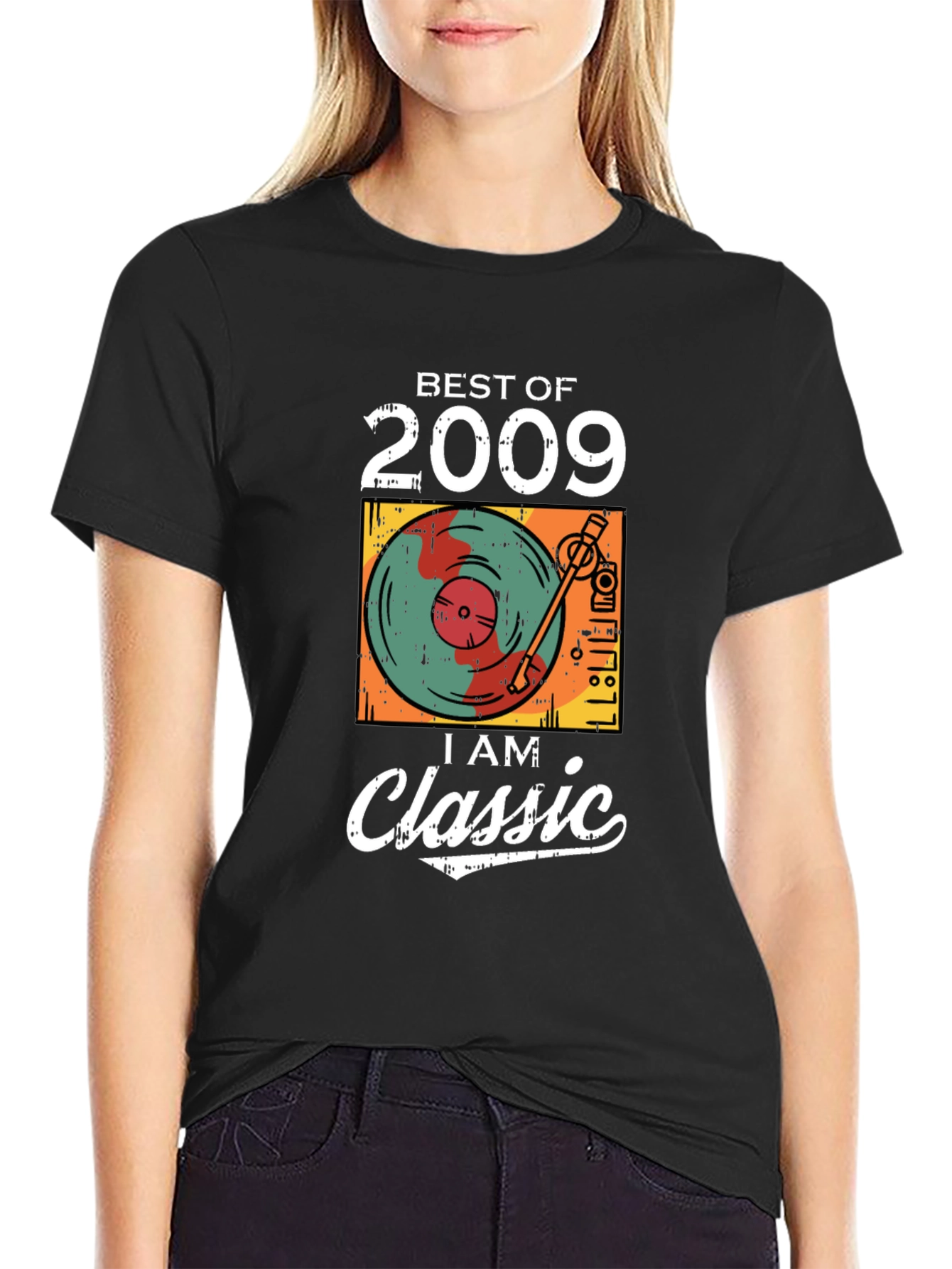 Black Best of 2009 Classic Graphic Tee view 2